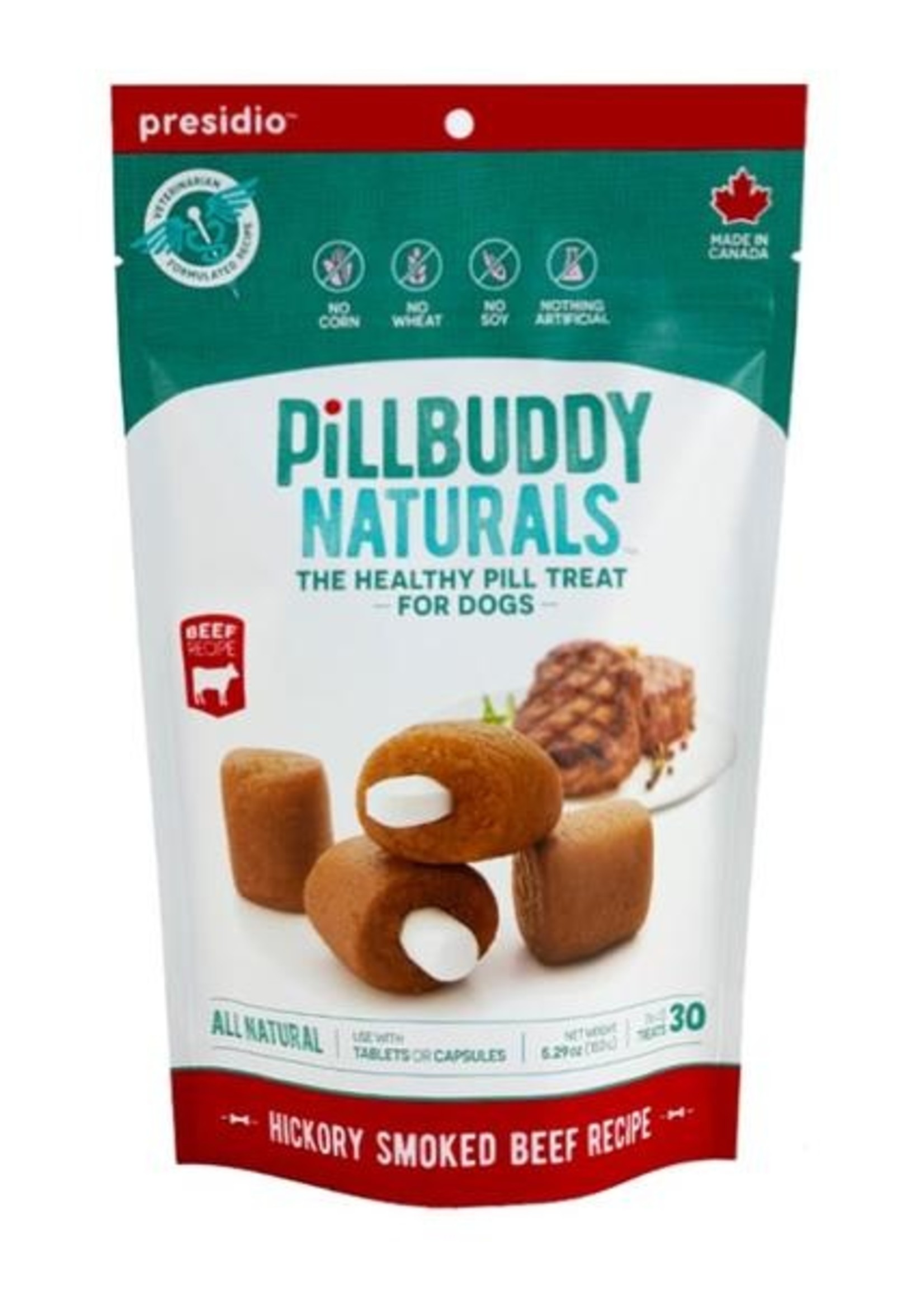 Pill Buddy Naturals™ Pill Buddy Naturals Hickory Smoked Beef Recipe 150g