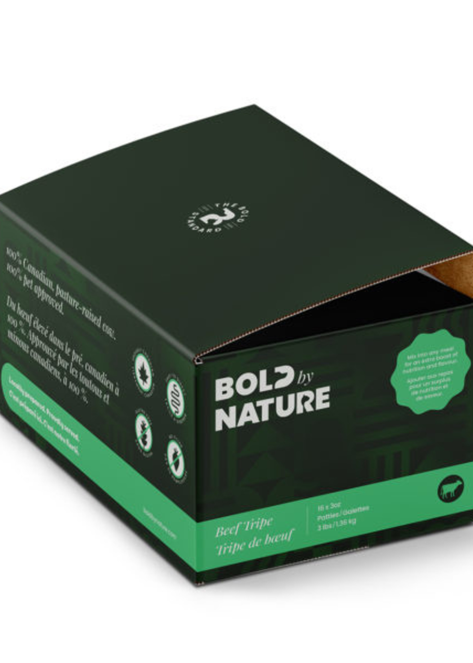 Bold by Nature© Bold by Nature© Beef Tripe Patties 3lbs