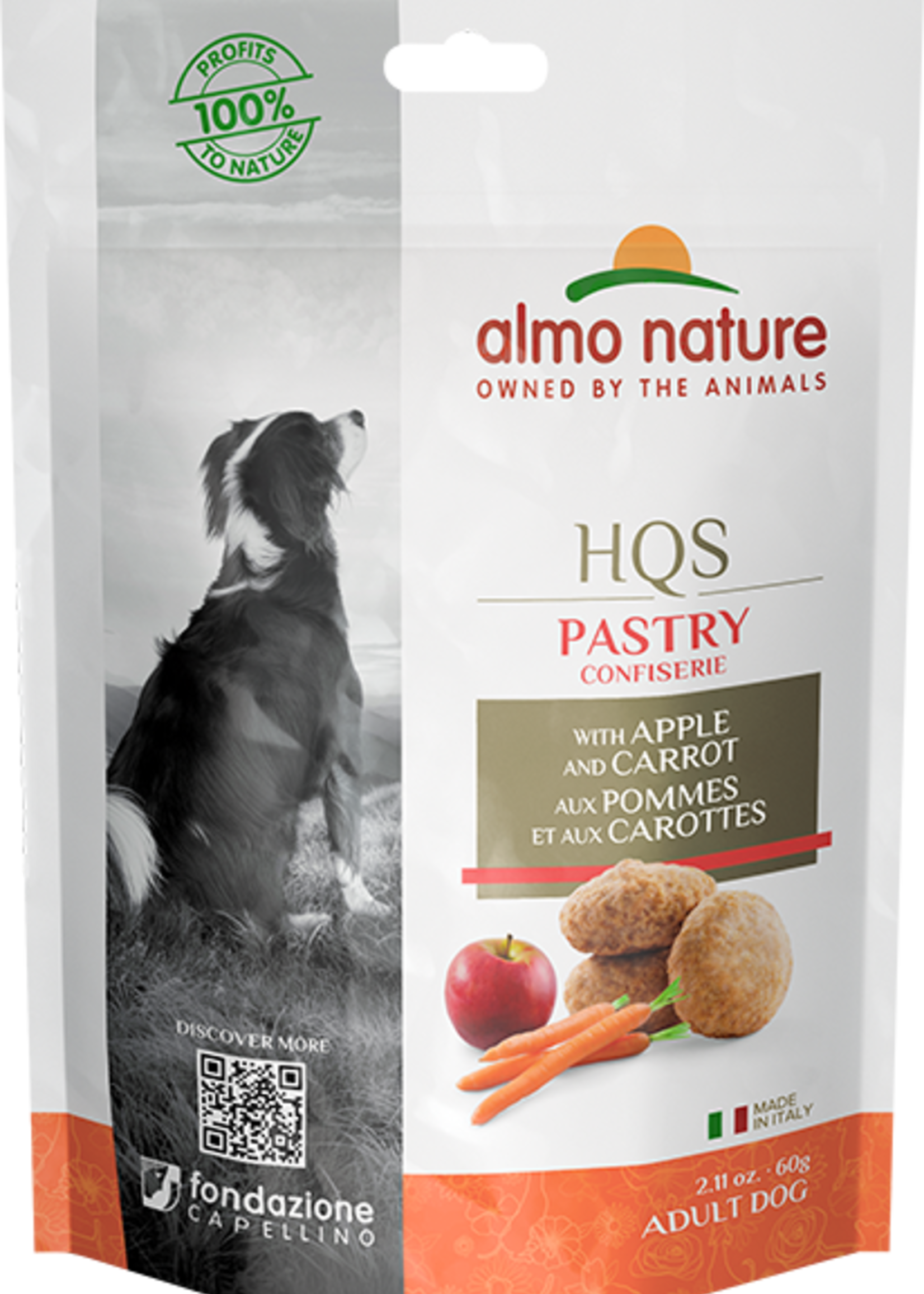 Almo Nature© Almo Nature HQS Pastry Confiserie with Apple and Carrot 60g