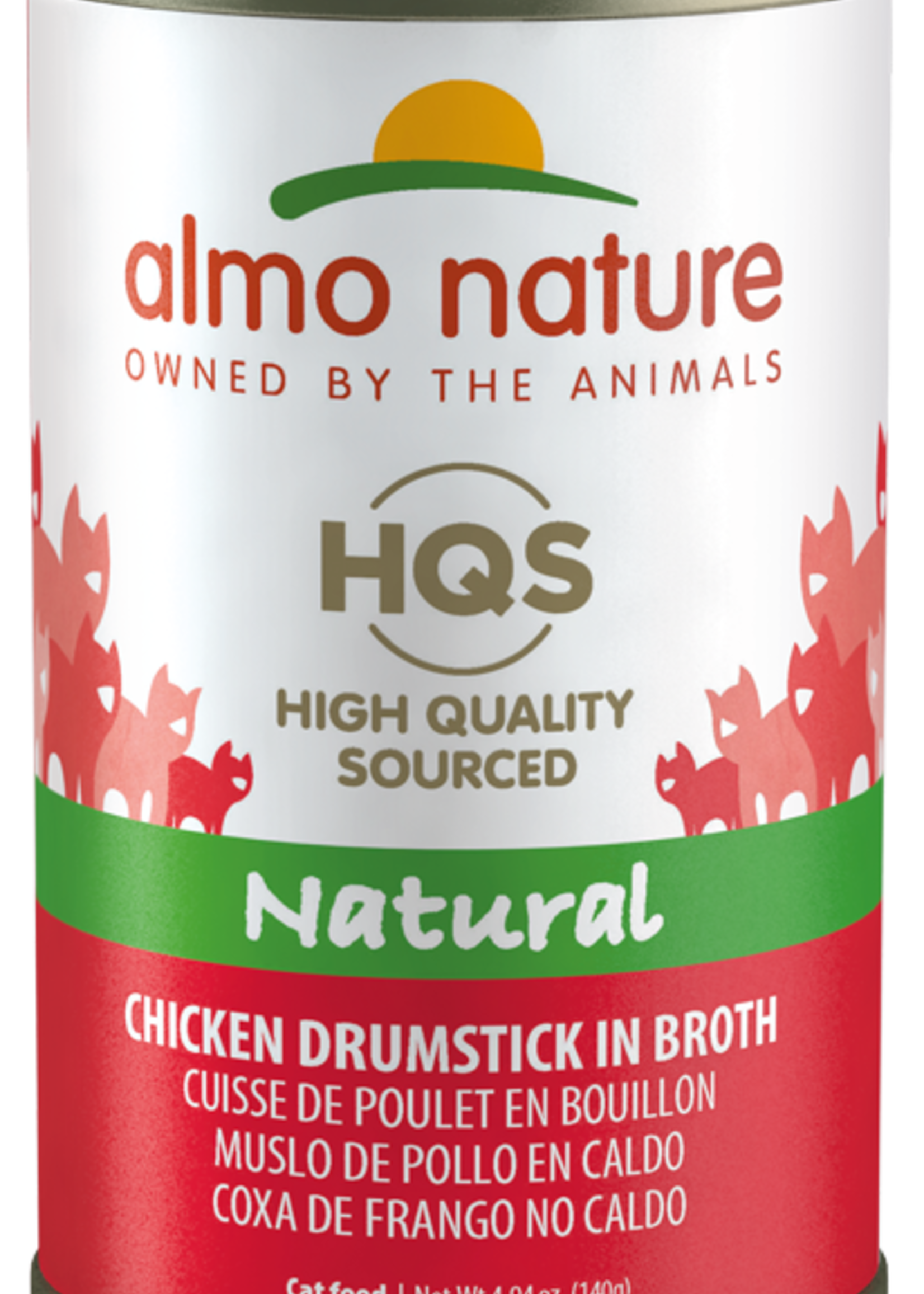 Almo Nature© Almo Nature HQS Natural Chicken Drumstick in Broth 140g