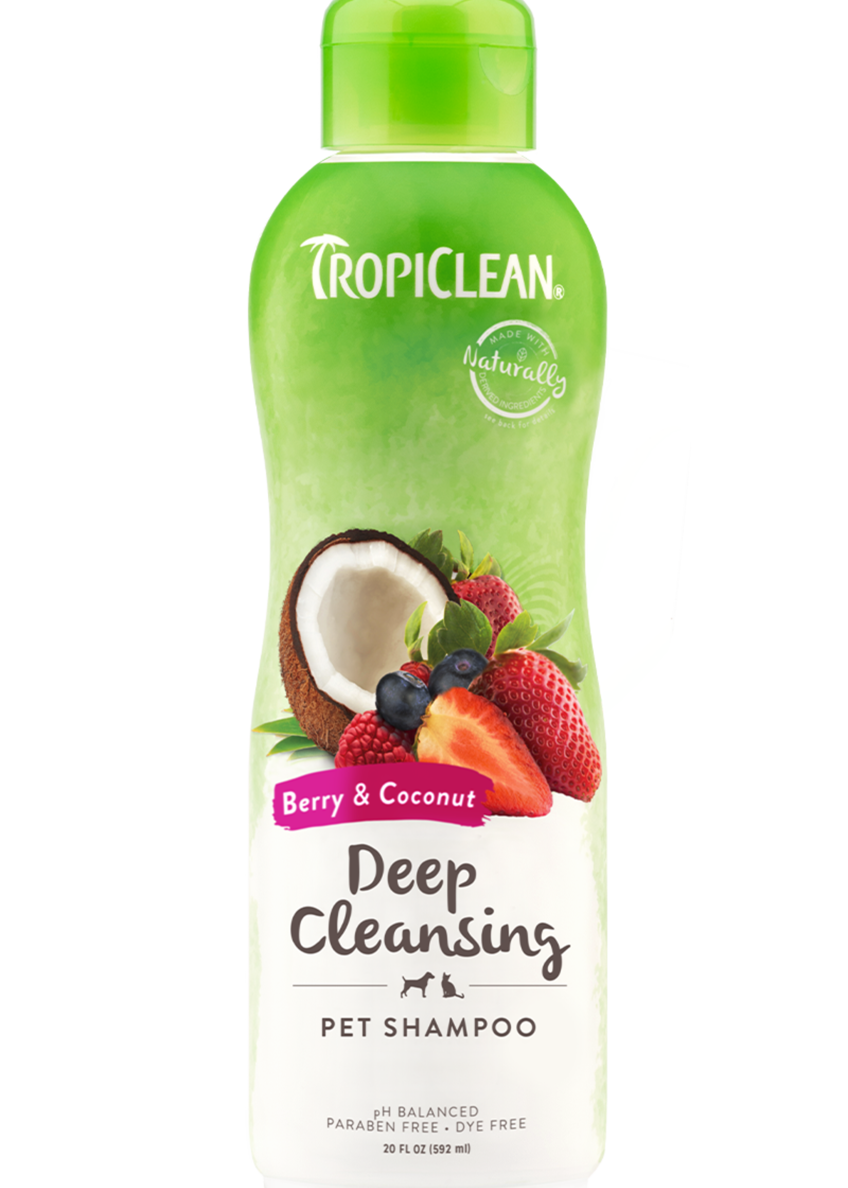 TropiClean® TropiClean Berry & Coconut Deep Cleansing Shampoo 20oz