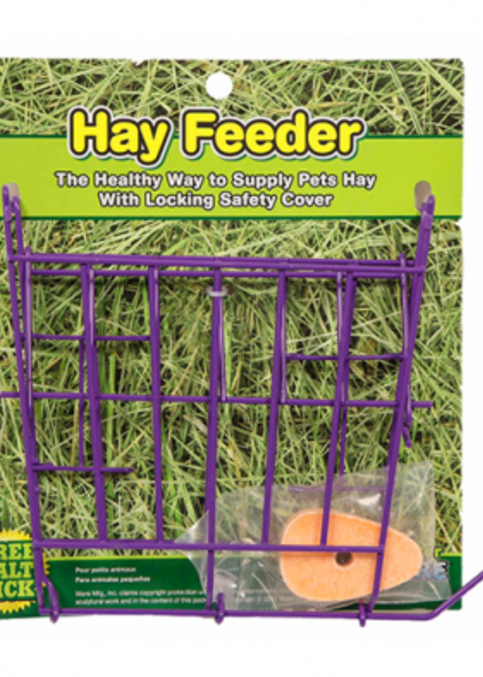 Ware™ Ware™Hay Feeder with Salt Lick