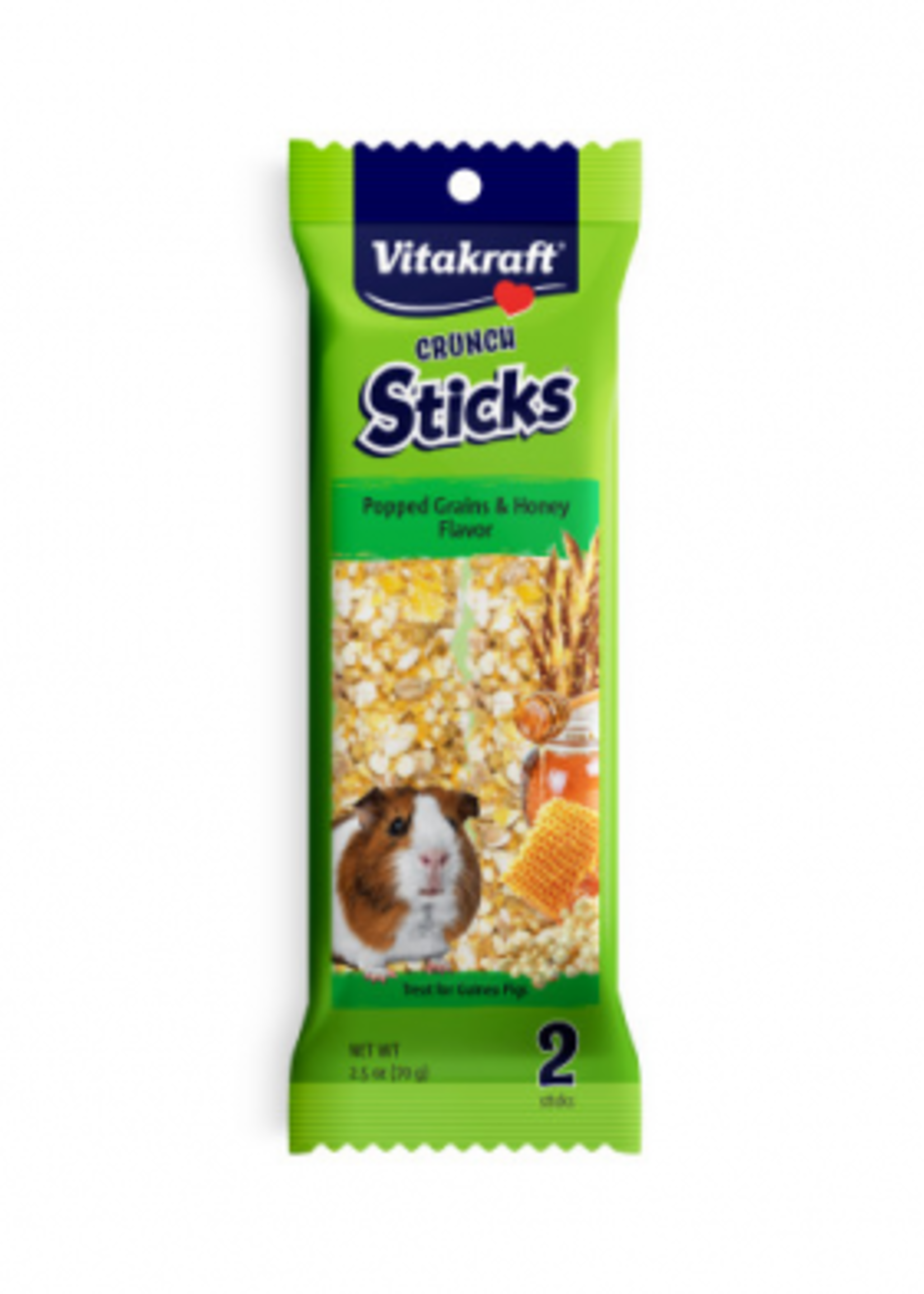 Vitakraft® Vitakraft® Crunch Sticks -  Popped Grains & Honey Flavor Treat 2.5 oz