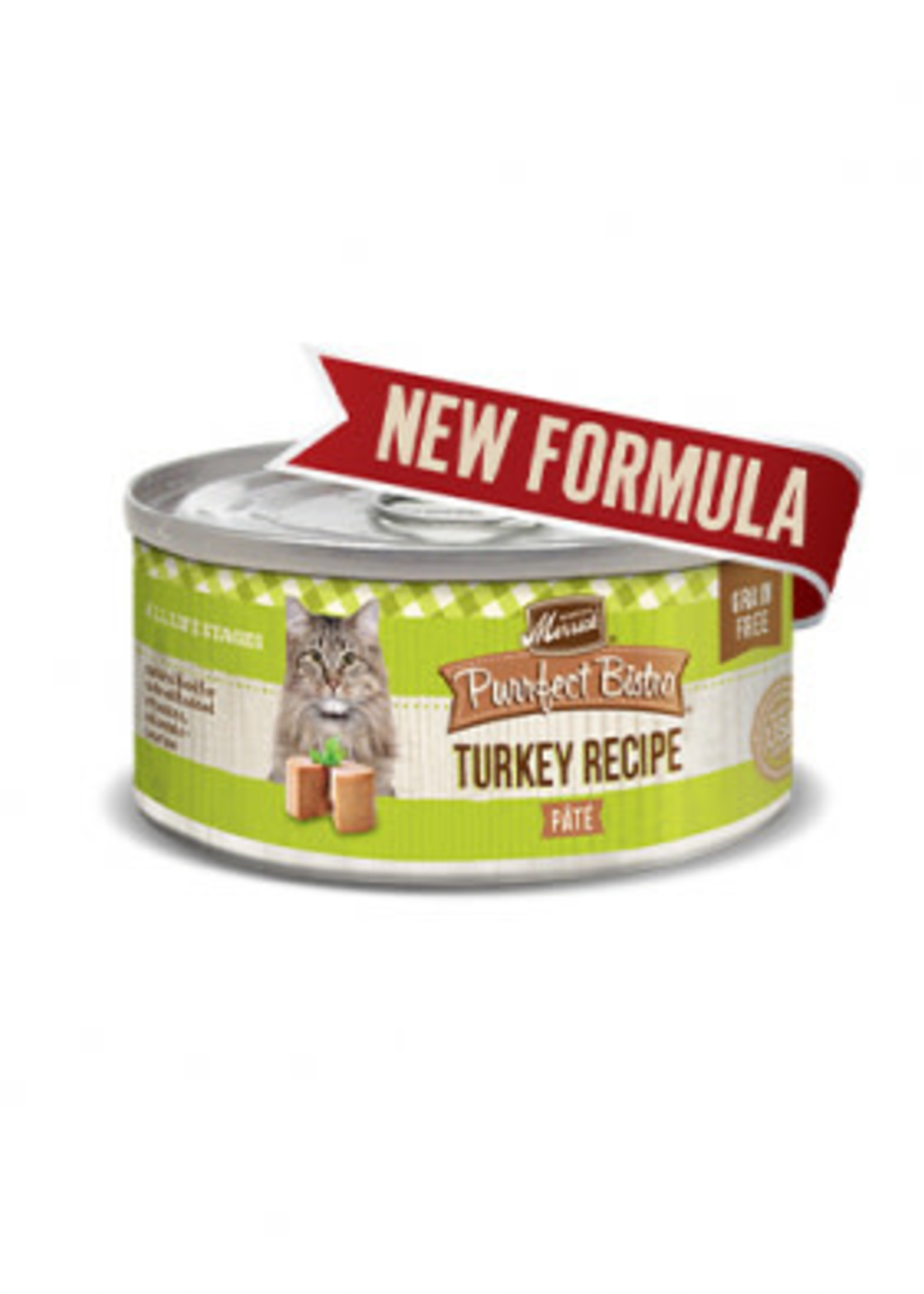 Merrick® MERRICK PURRFECT BISTRO GRAIN FREE TURKEY PATE 5.5oz