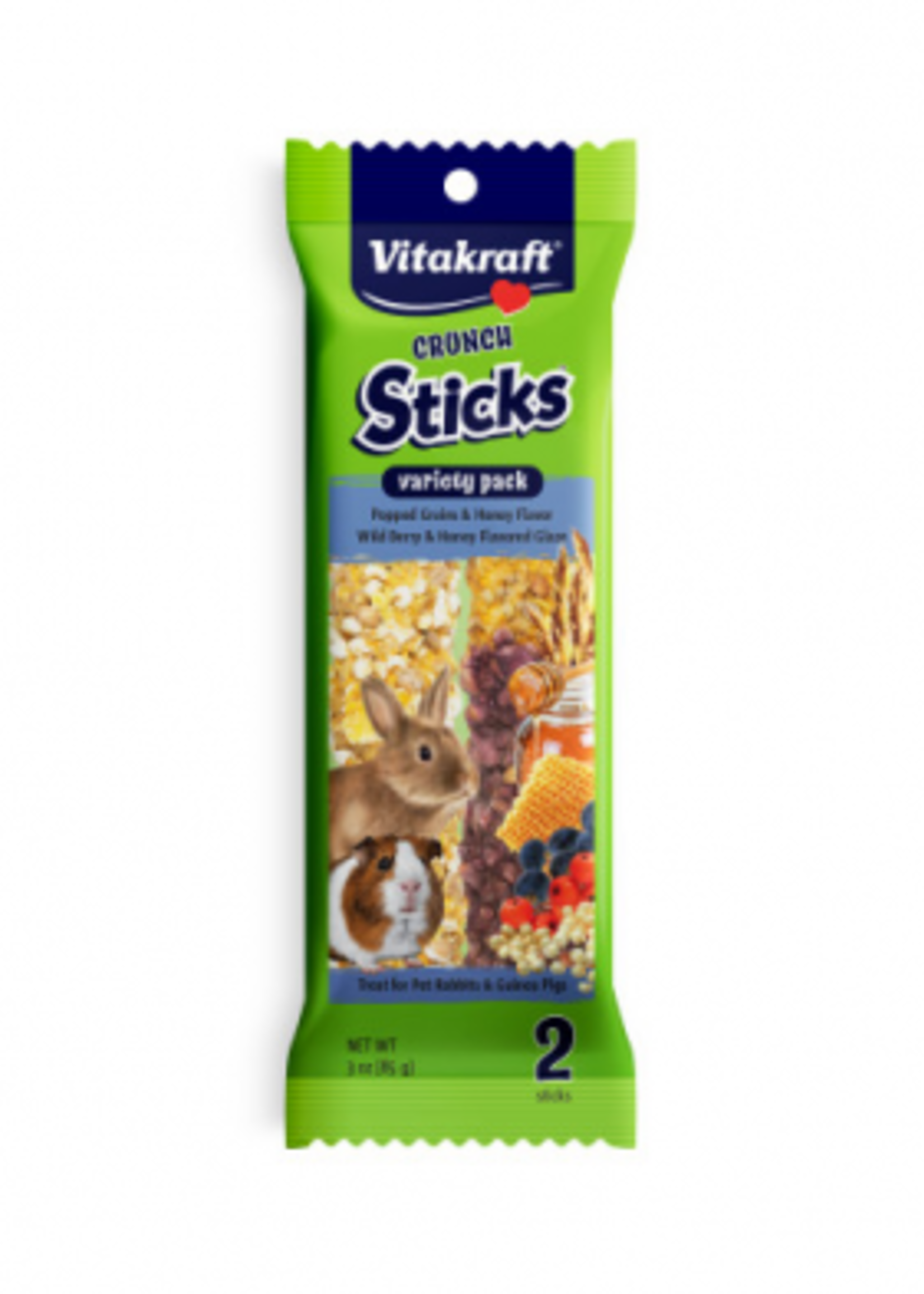 Vitakraft® Vitakraft® Crunch Sticks™ Variety Pack Guinea Pig & Rabbit Treat 3oz