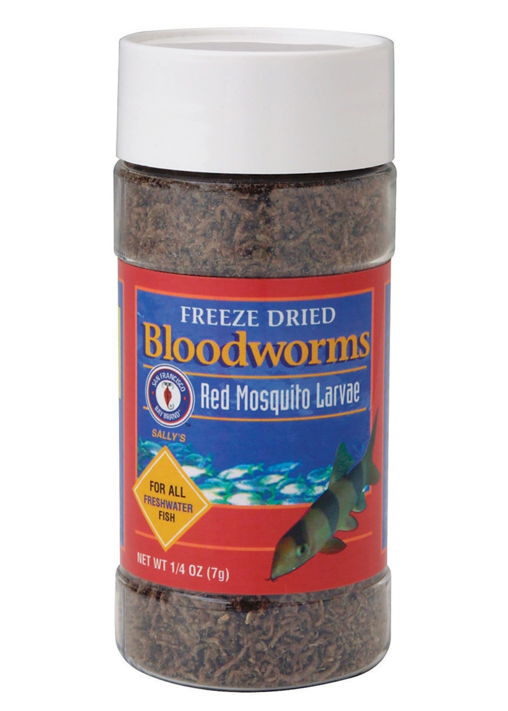 Freeze Dried Blood Worms - San Francisco Bay Brand