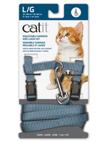 Catit® Adjustable Nylon Harness & Leash Set Large