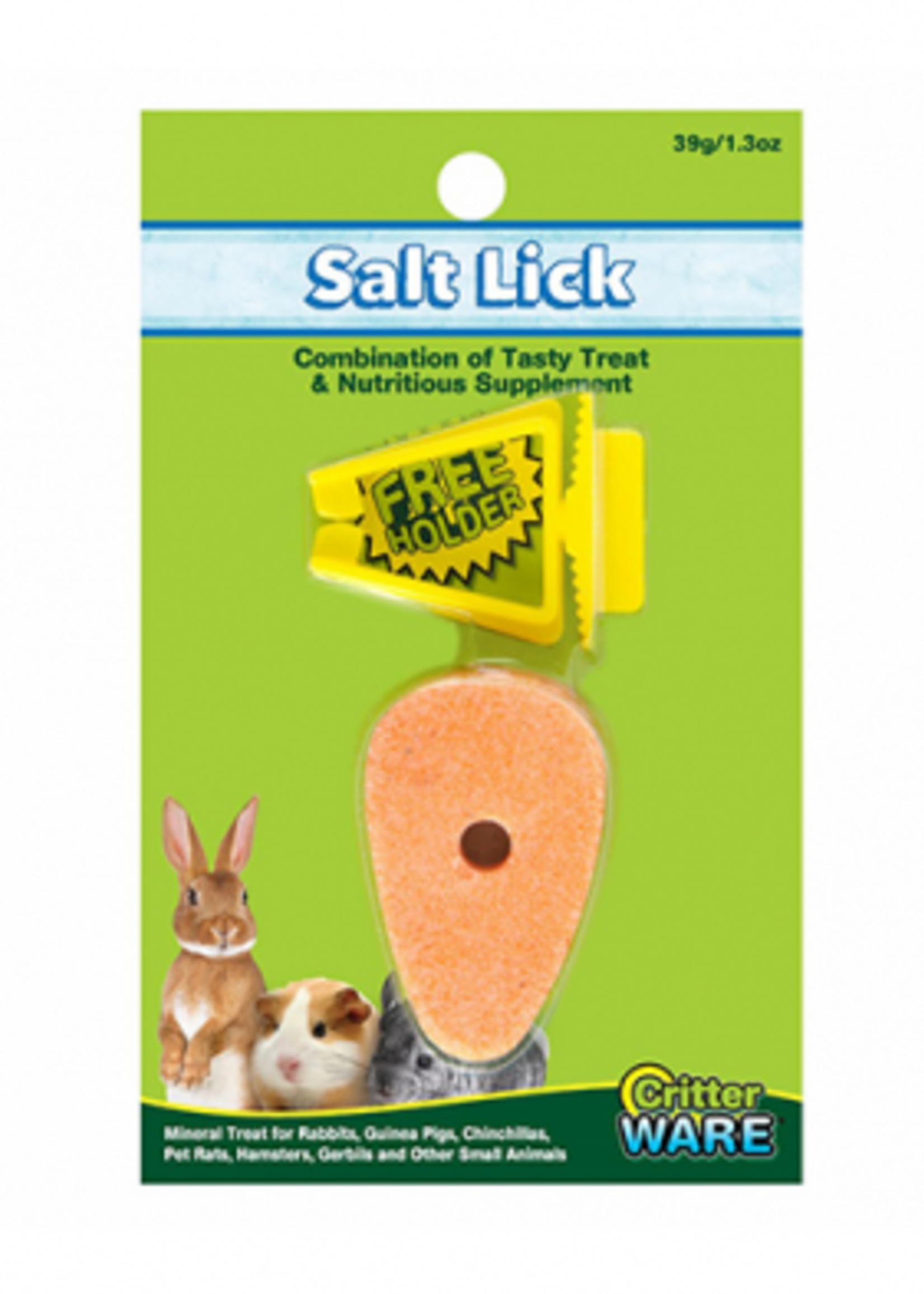 Ware™ Ware™ Carrot Salt Lick with Holder