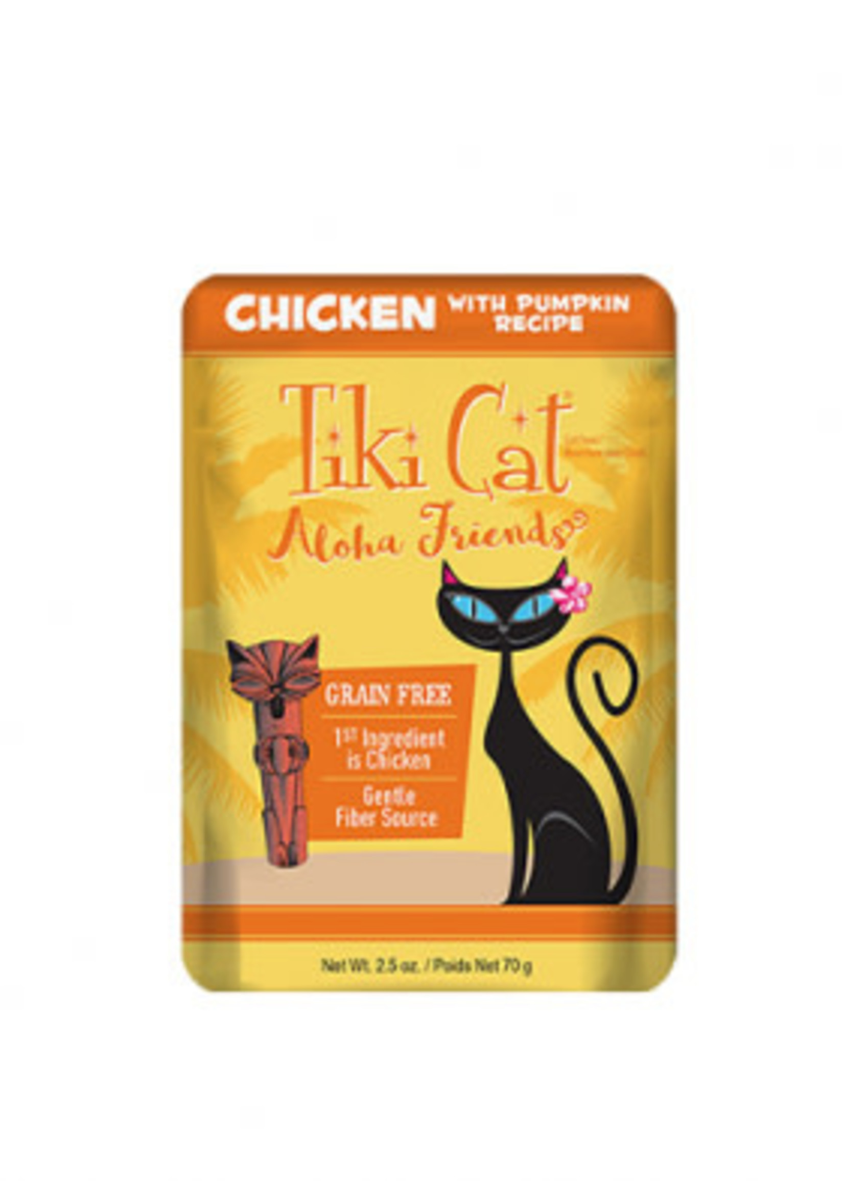 Tiki Cat® Tiki Cat® Aloha Friends™ Chicken & Pumpkin Recipe in Broth 2.5oz