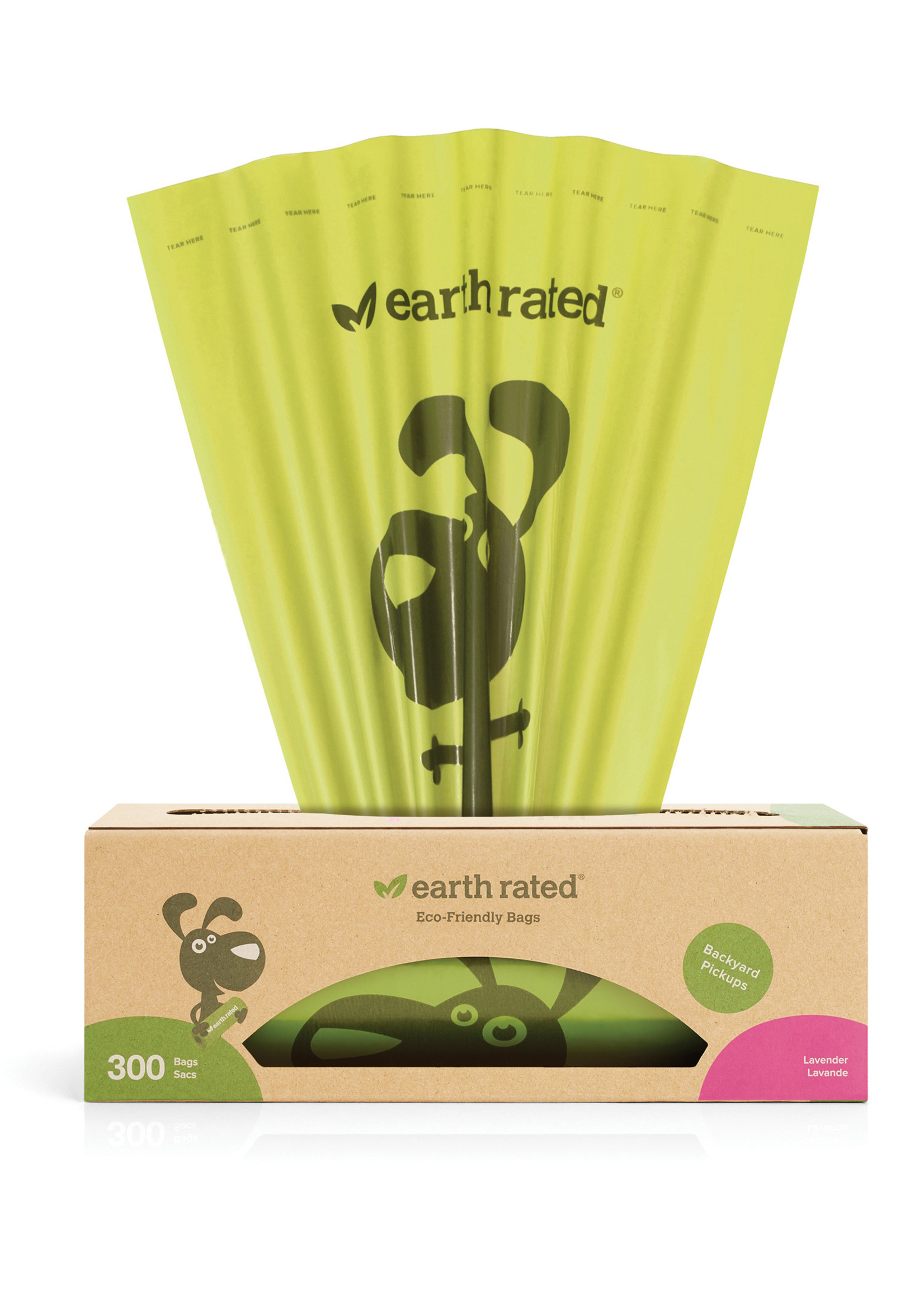 Earth Rated® Earth Rated® 300 Bags on a Large Single Roll Lavender Scented