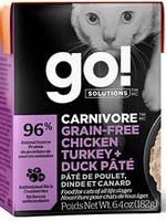 Go! Solutions™ Carnivore™ Chicken Turkey + Duck Pâté 6.4 Oz