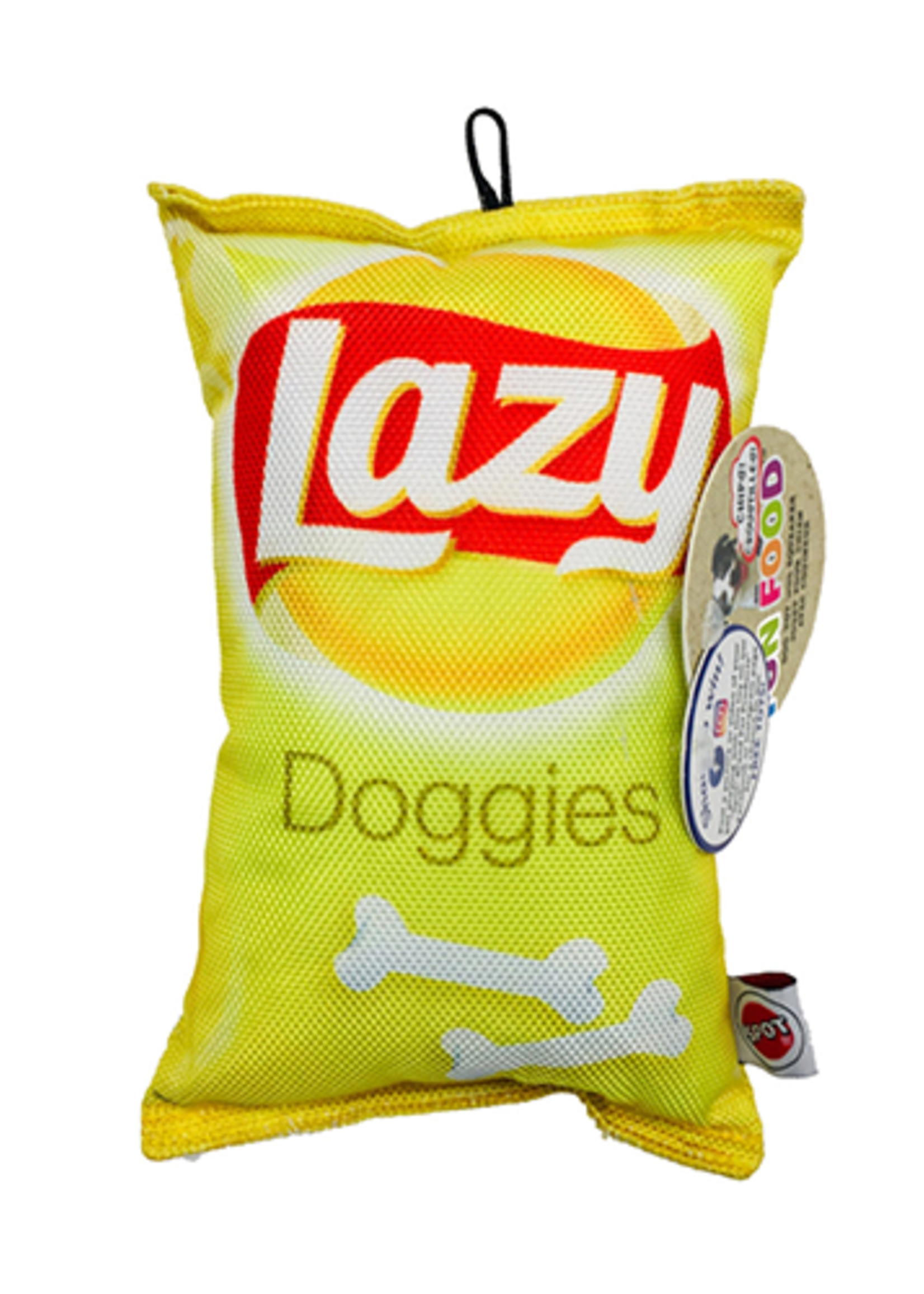 Spot® Lazy Doggie Chips 8" Dog Toy
