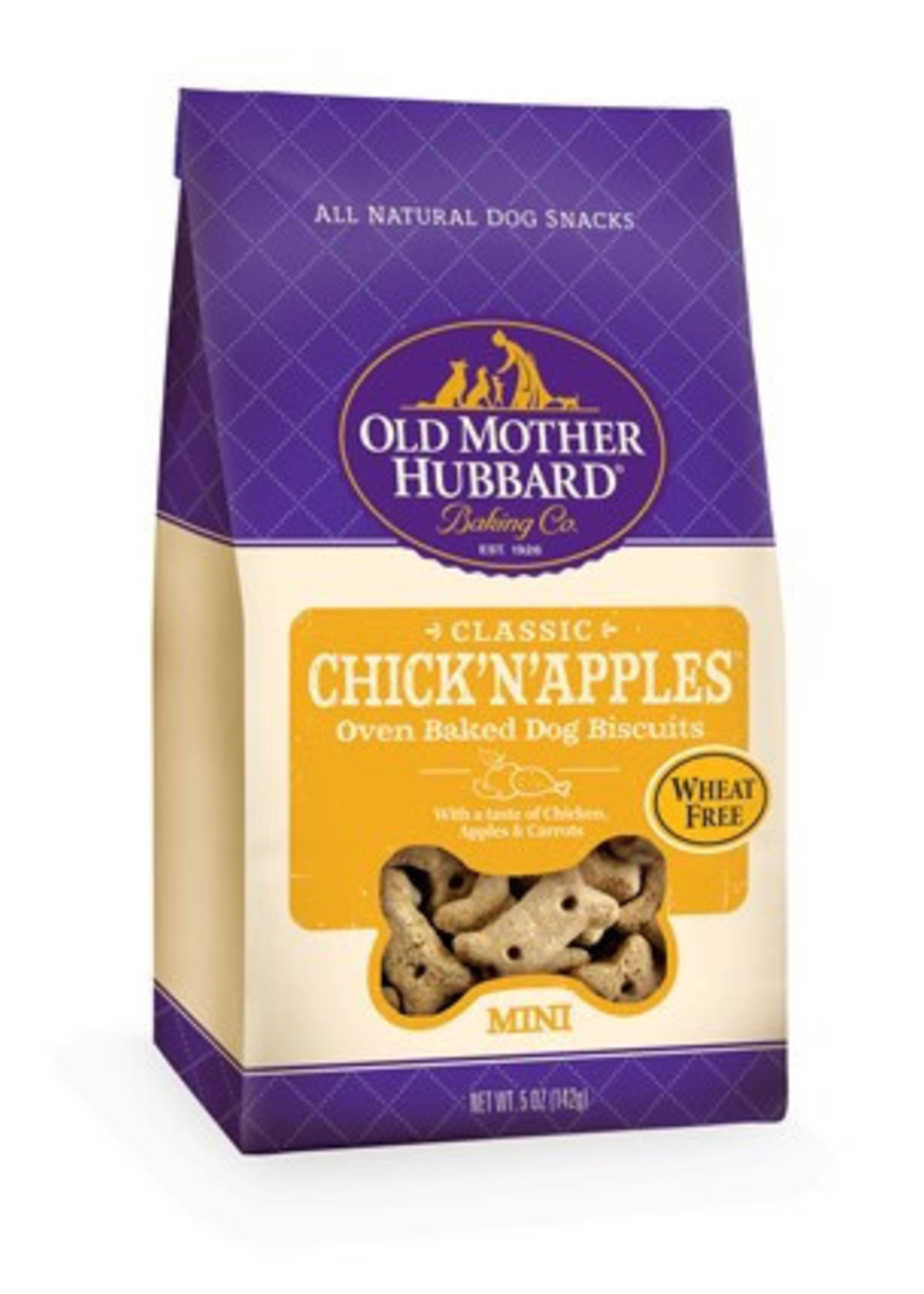 Wellness® Old Mother Hubbard® Classic Chick'N'Apples™ Oven-Baked Mini Biscuits 5oz