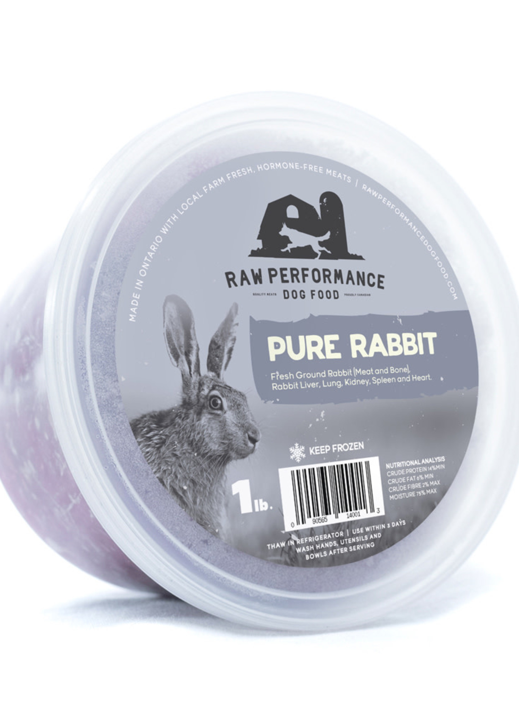 Raw Performance Pure Rabbit 1lb