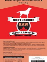 Northshore Raw Raw Beef Recipe 16lbs