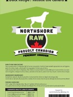 Northshore Raw Raw Duck Recipe 8lbs