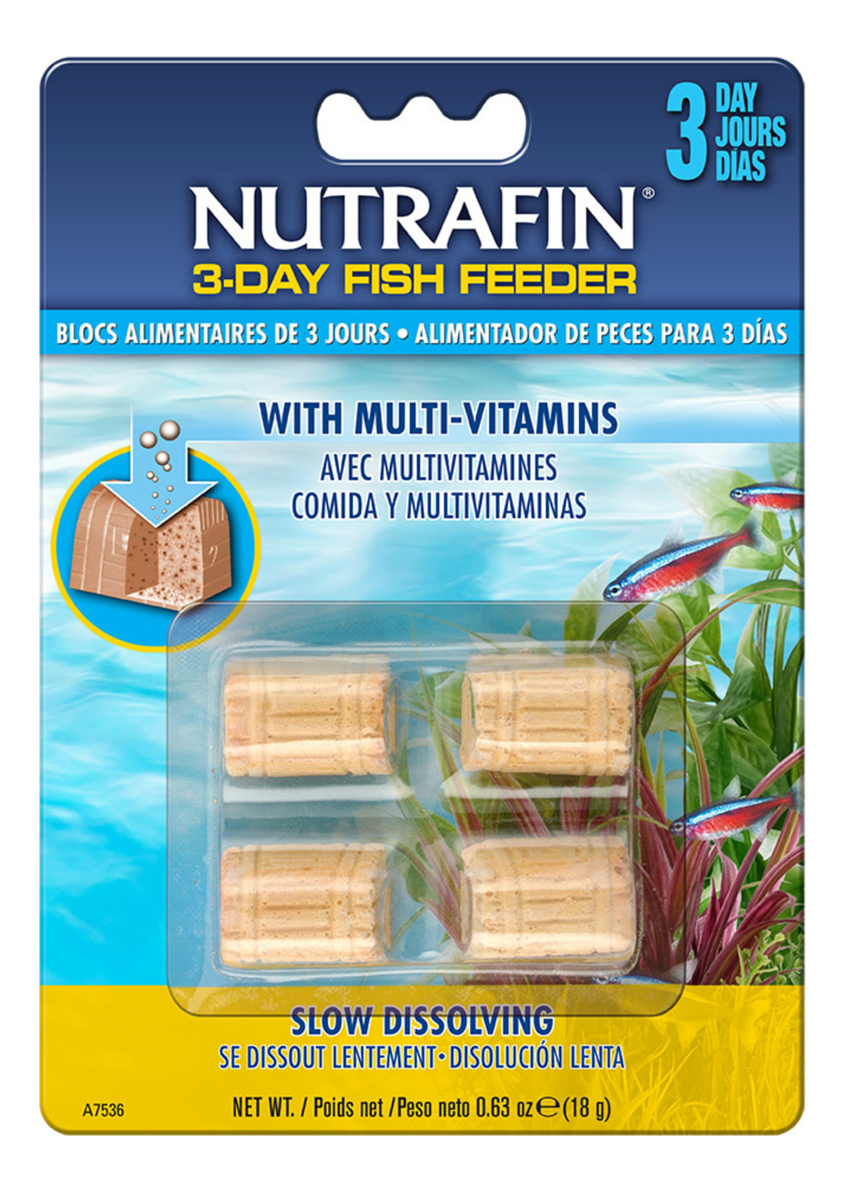 Nutrafin® Nutrafin® basix 3-Day Feeder 25g
