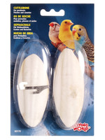 Living World® Cuttlebone with Holder 2pack small