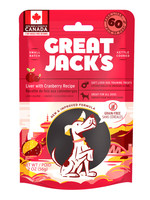 Canadian Jerky Co. Ltd Great Jack's™ Liver & Cranberry 56g