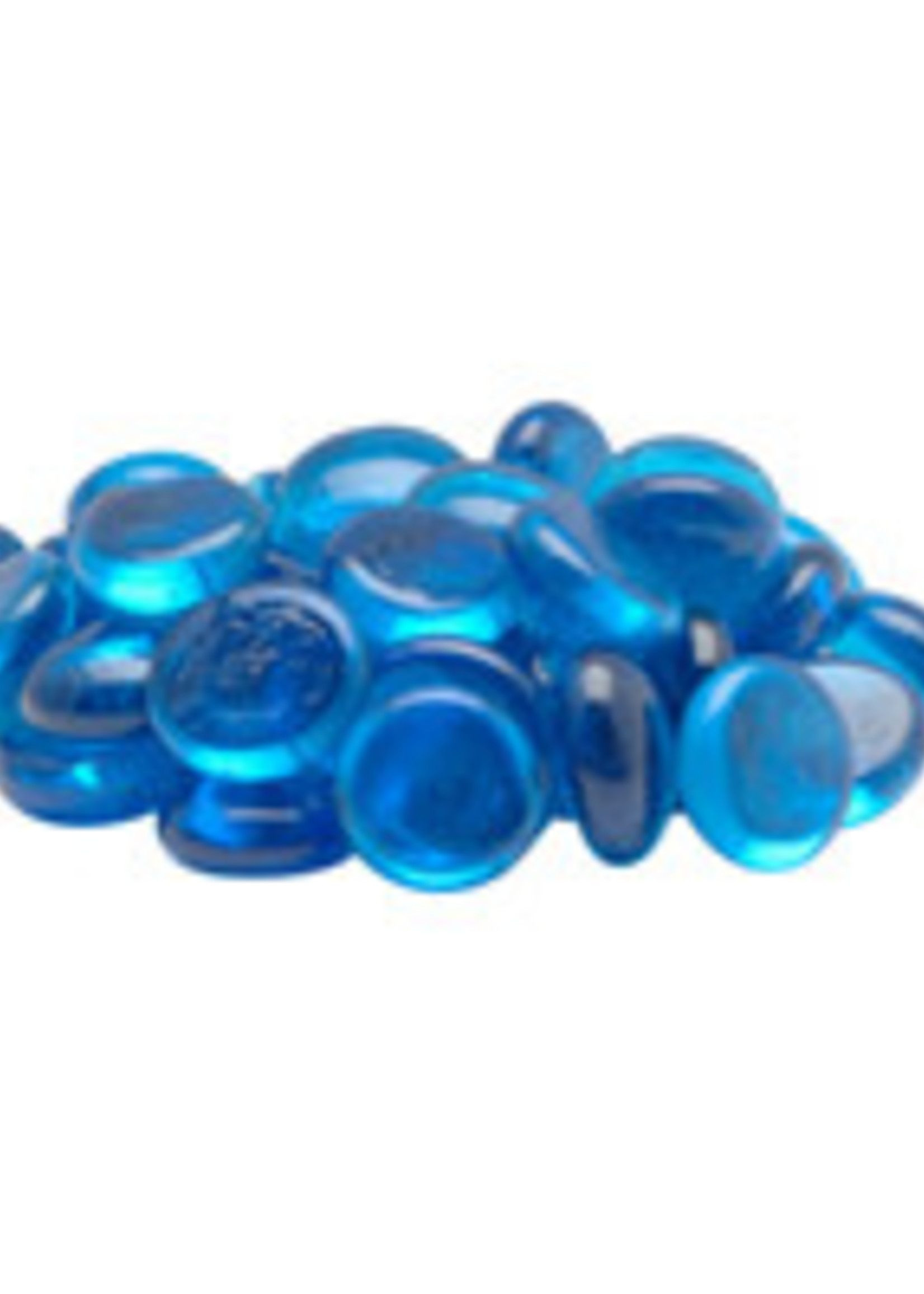 Marina® Cool Blue Decorative Marbles - 50 pieces