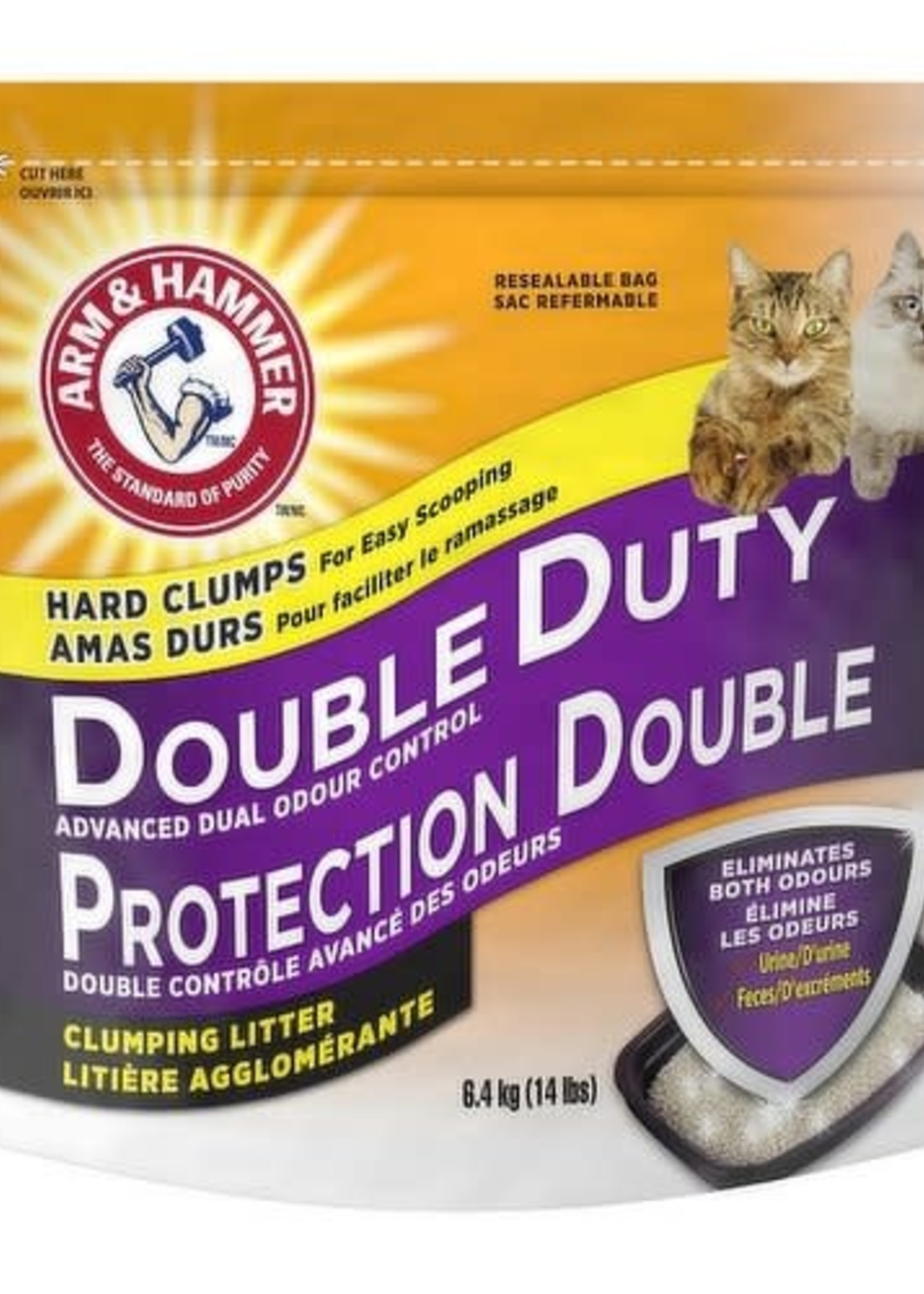 Arm & Hammer™ Arm & Hammer Double Duty Clumping Litter 14lbs