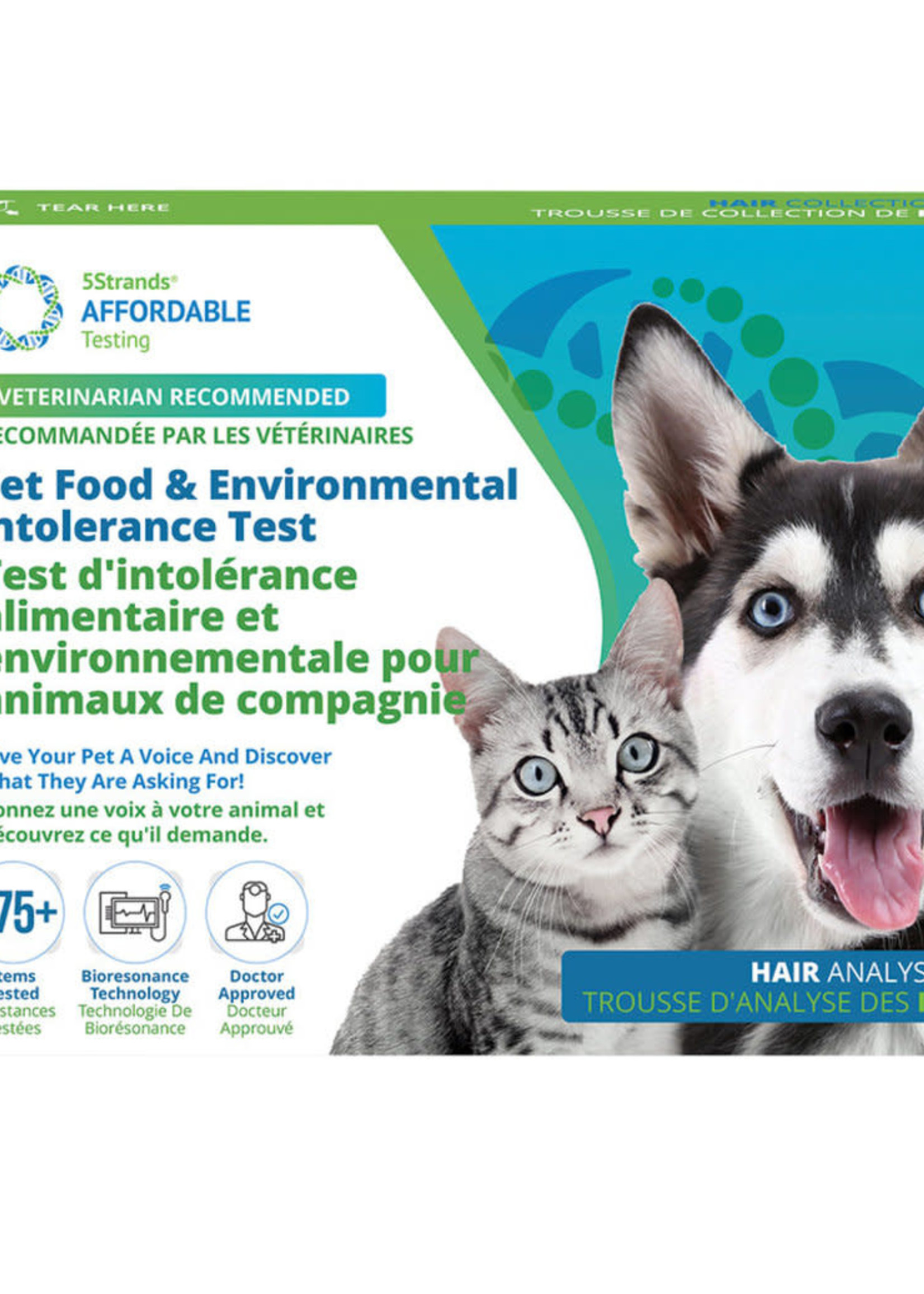 5Strands© 5Strands© Pet Food & Environmental Intolerance Test