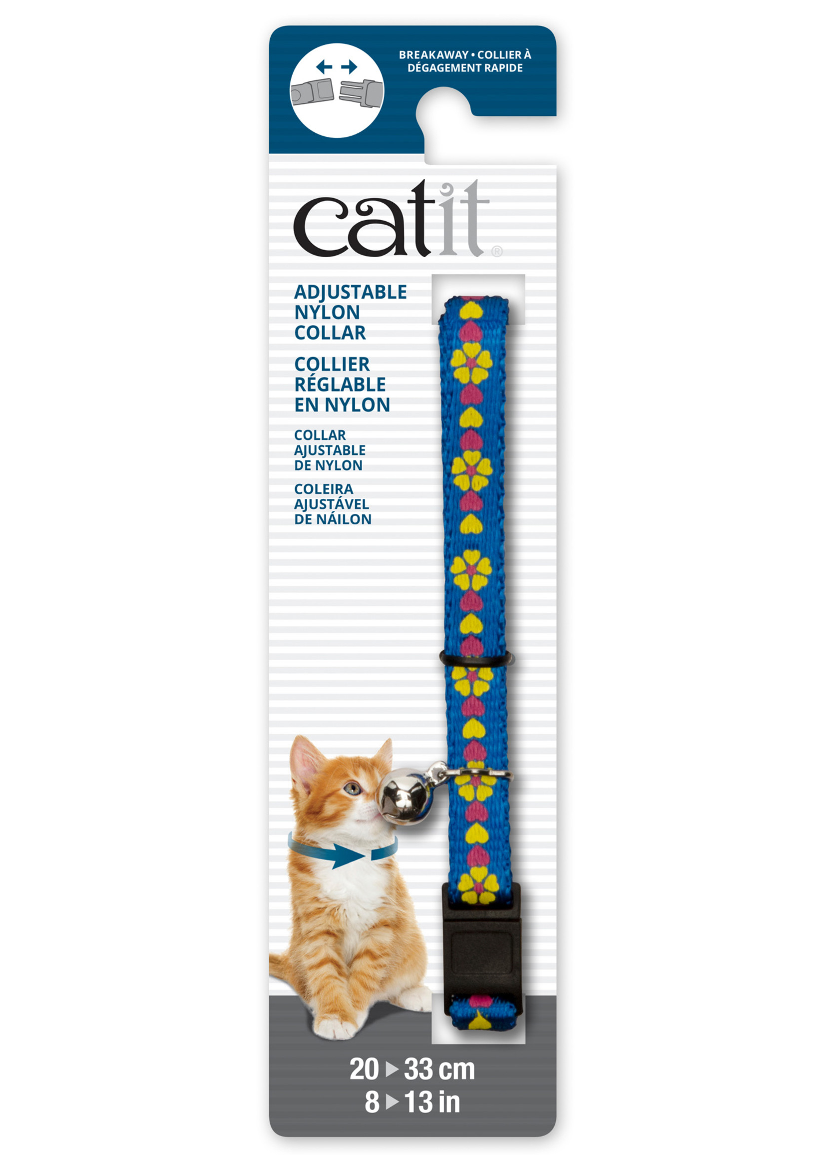 Catit® Catit® Adjustable Breakaway Nylon Collar 8-13"