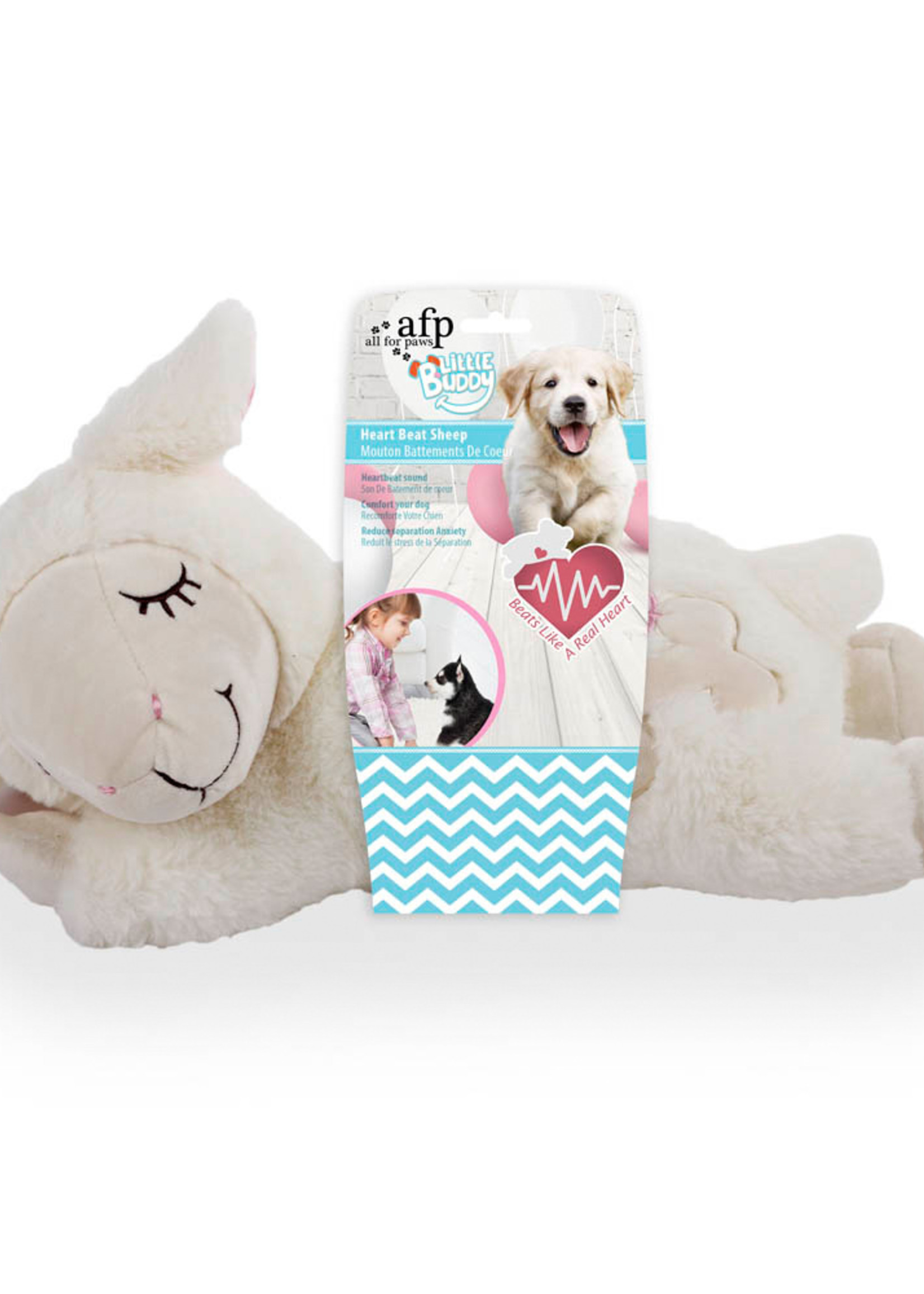 All for Paws® All for Paws® Little Buddy Heart Beat Sheep
