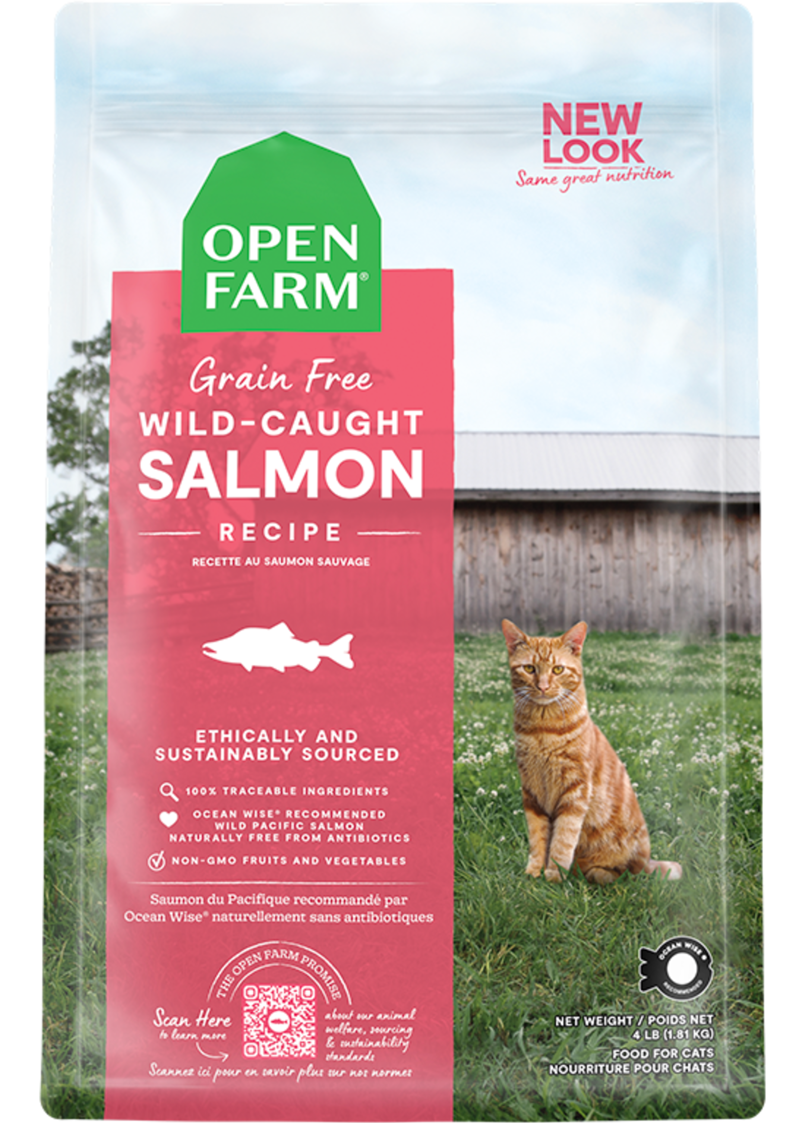 Open Farm® Open Farm® Wild-Caught Salmon Recipe 4lbs
