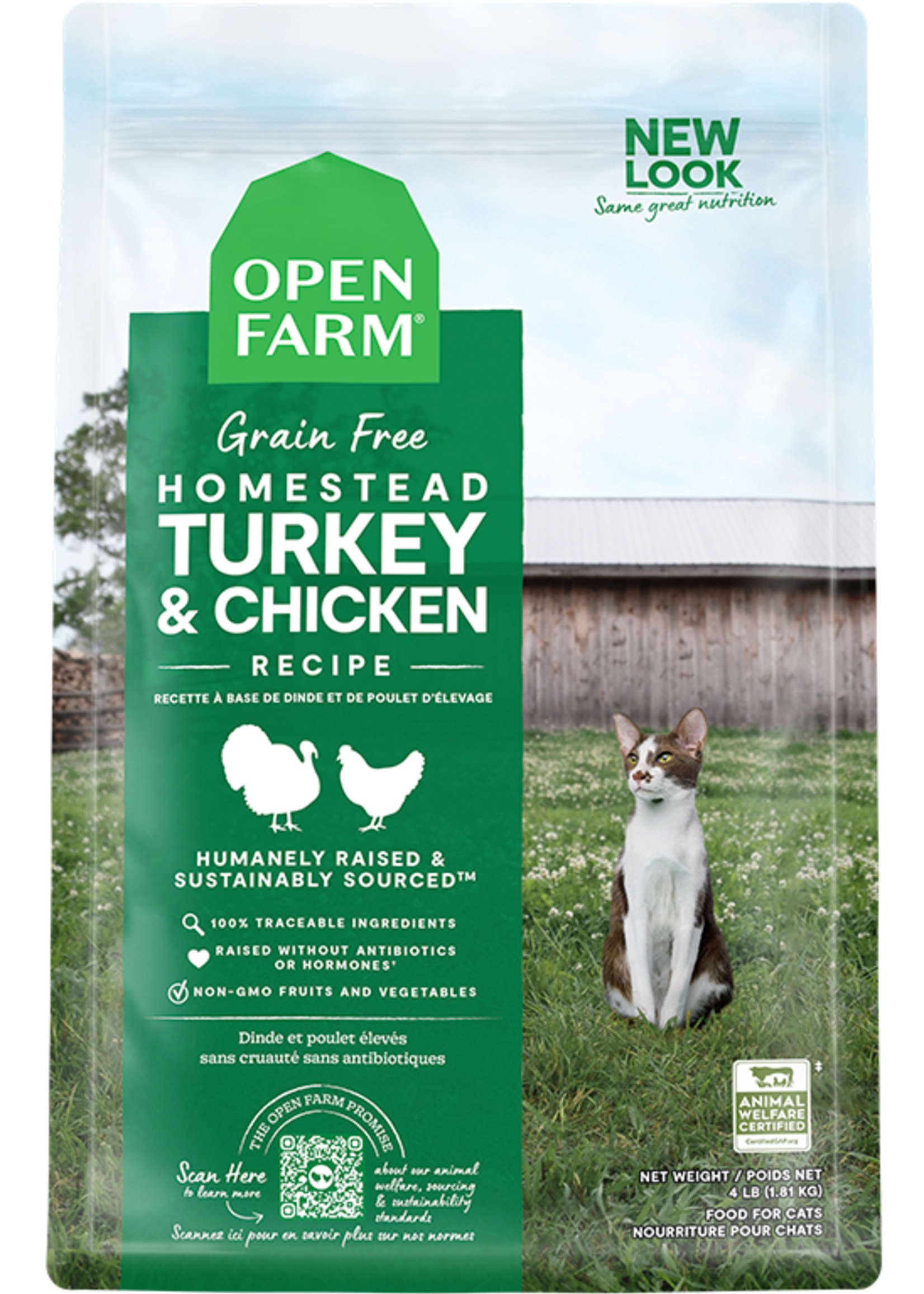 Open Farm® Open Farm® Homestead Turkey & Chicken Recipe 4lbs