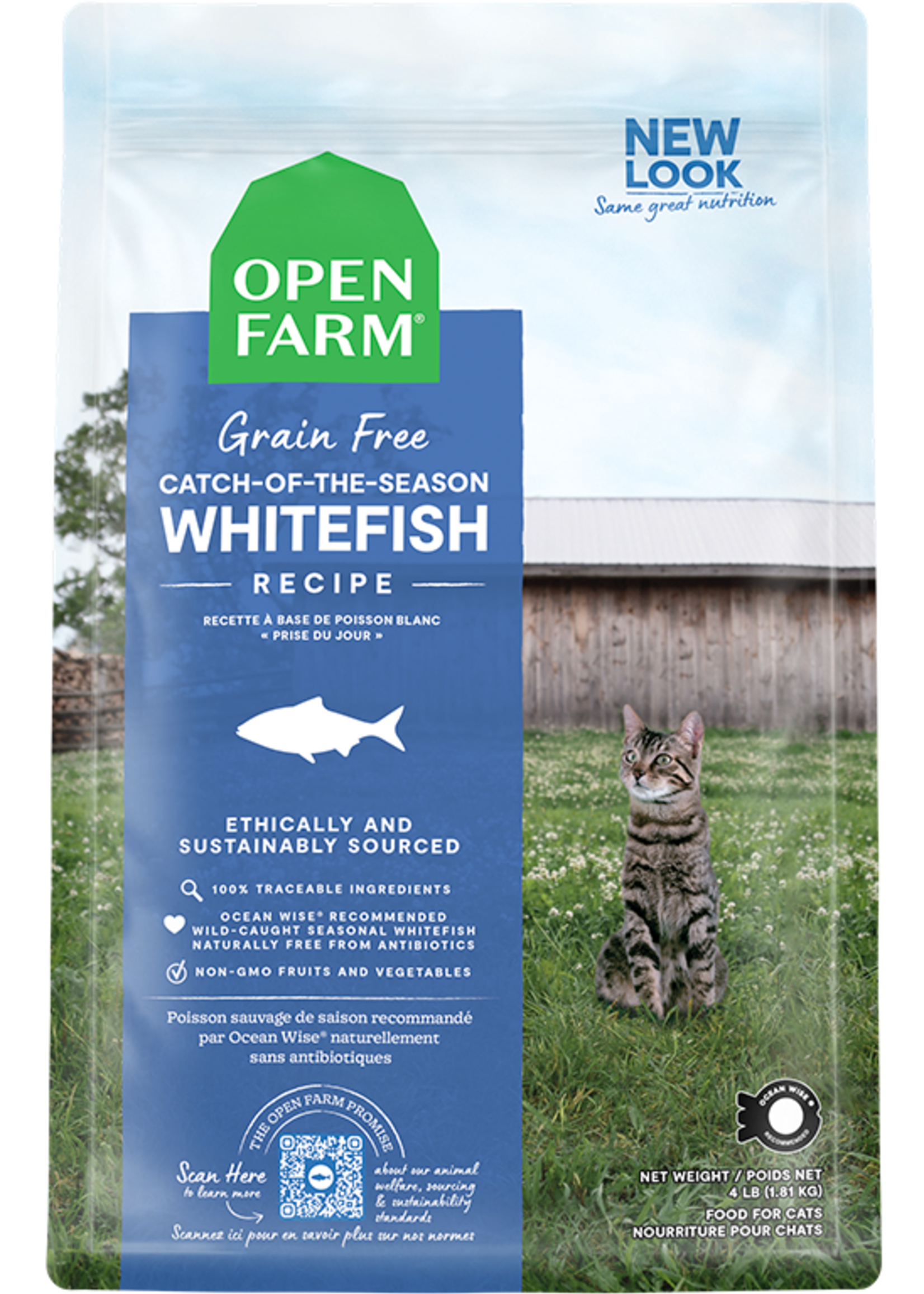 Open Farm® Open Farm® Catch-of-the-Season Whitefish Recipe 4lbs