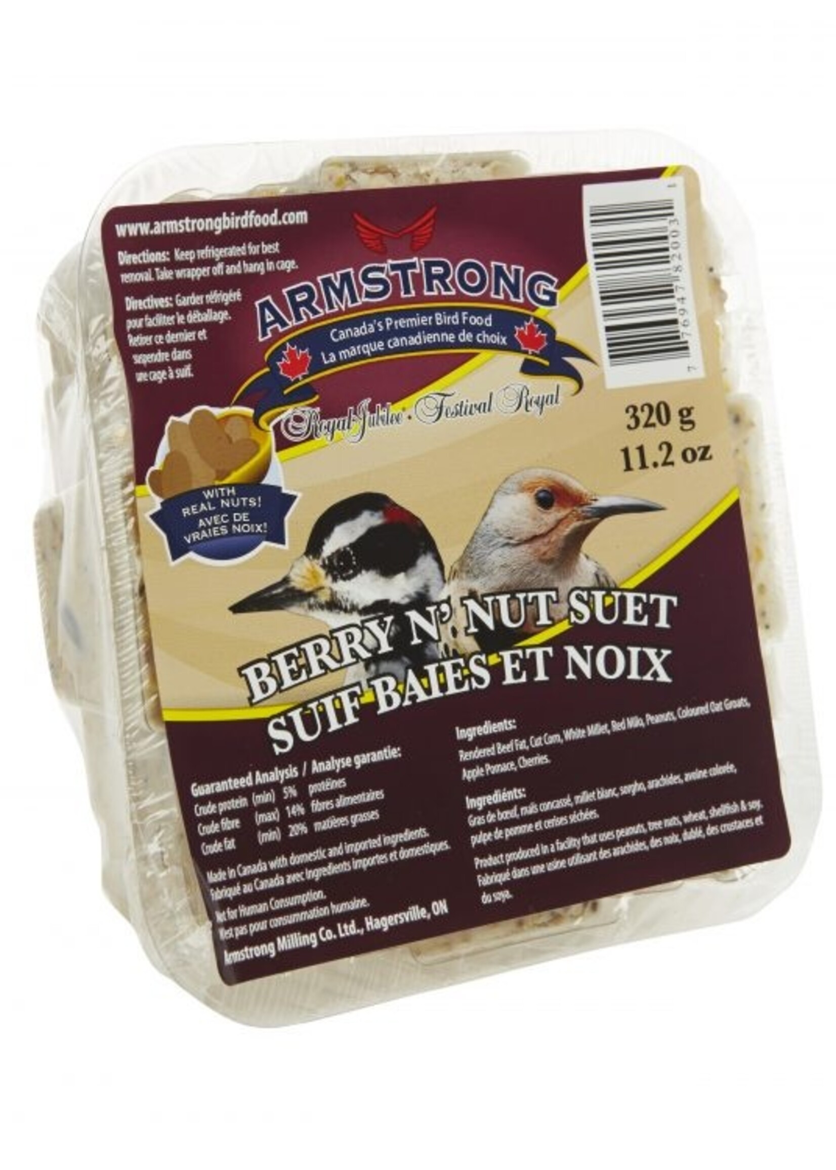 Armstrong™ Armstrong™ Royal Jubilee® Berry N' Nut Suet 320g