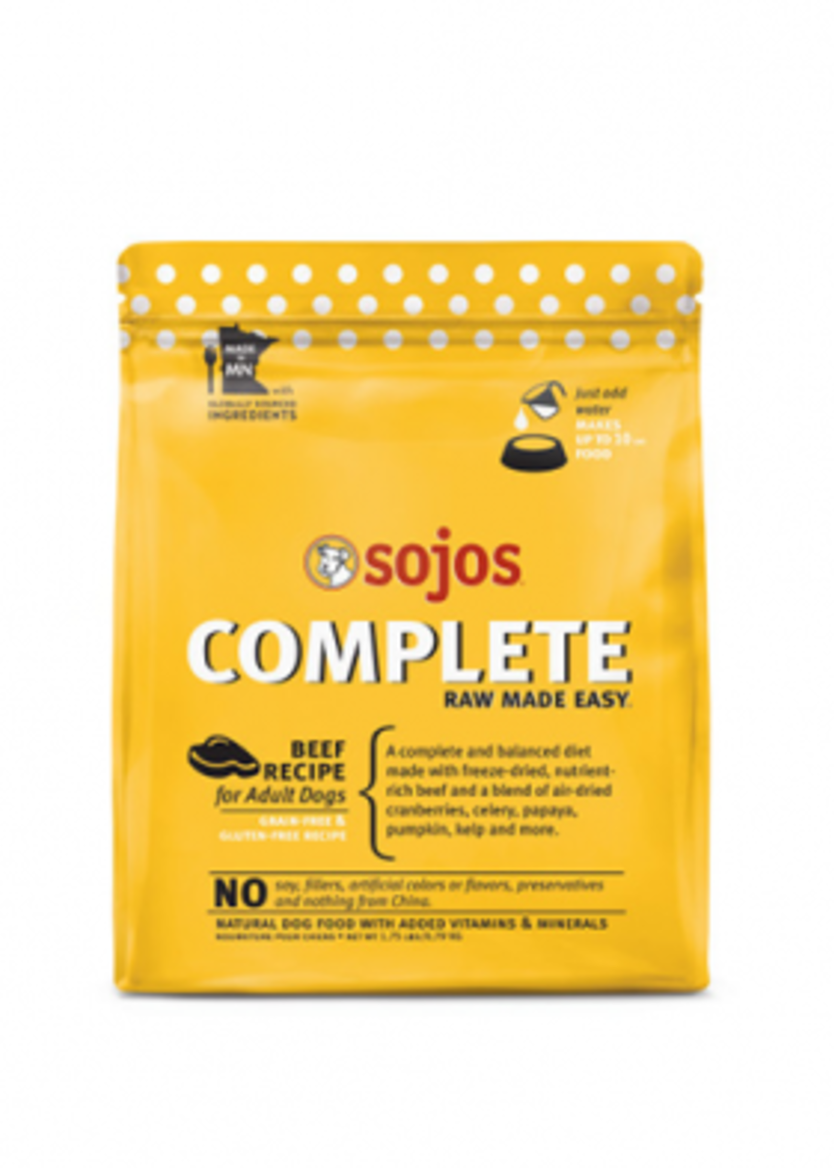 Sojos® Sojos® Complete Beef Recipe 1.75lbs
