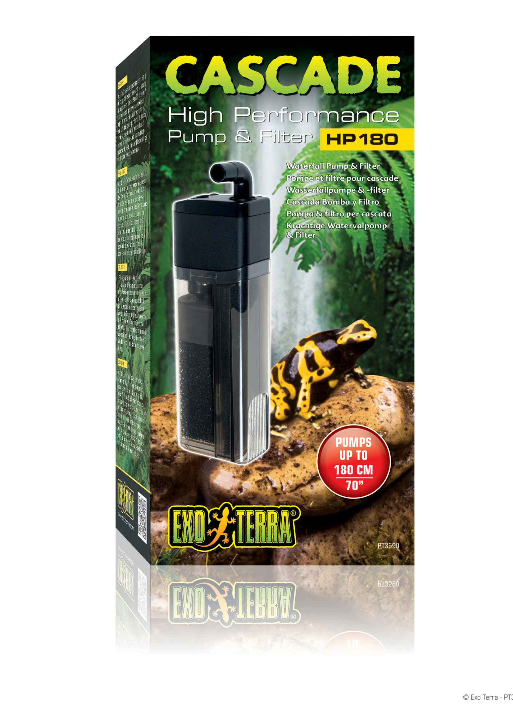 Exo Terra® Exo Terra® Cascade High Performance Pump & Filter HP180