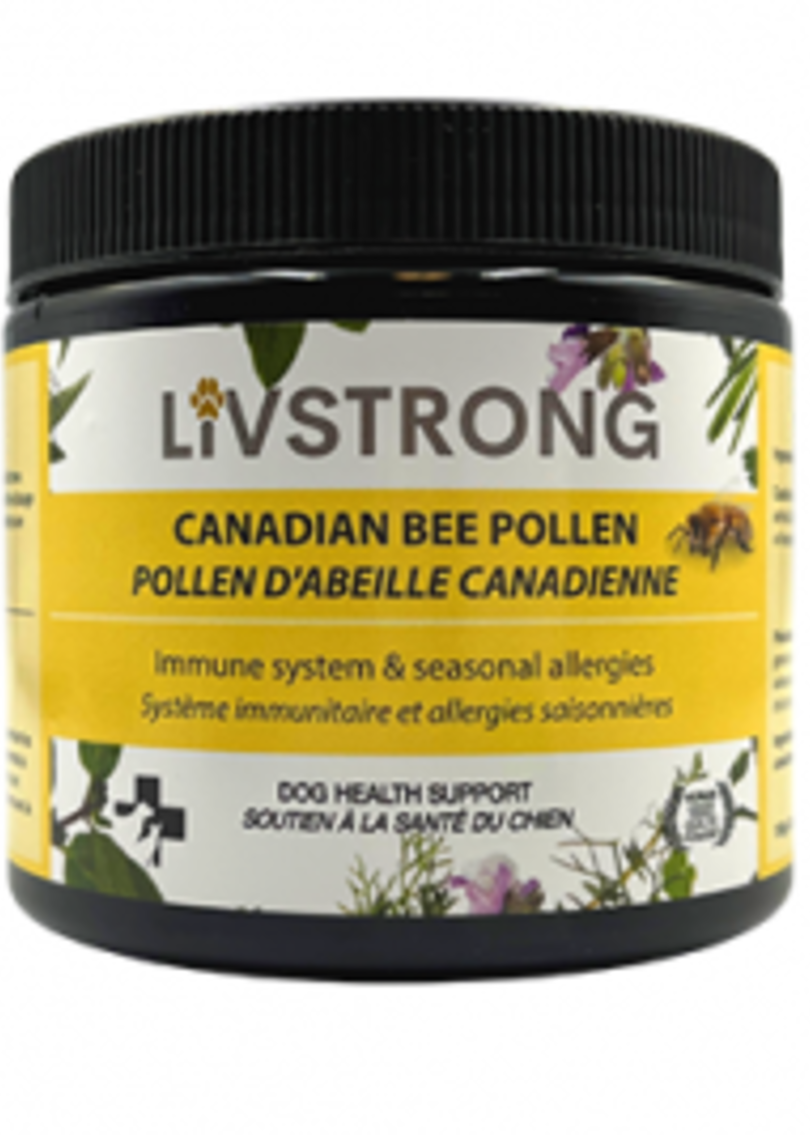 Livstrong© Livstrong© Canadian Bee Pollen for Immune System & Seasonal Allergies 150g