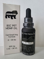 BSC Pet Treats Cat and Small Dog Hemp Oil 500mg