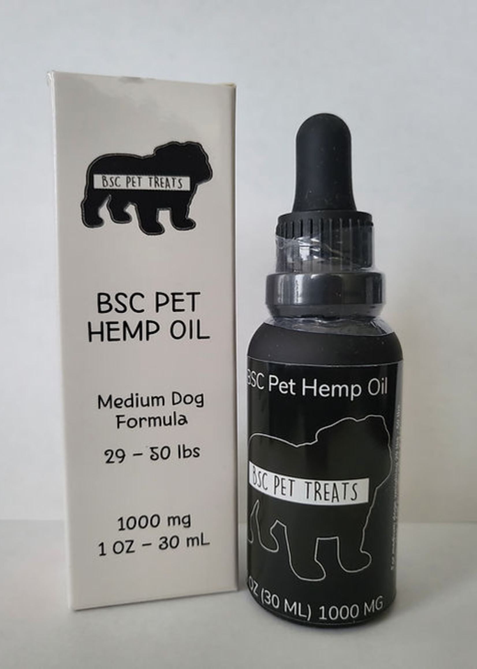 BSC Pet Treats BSC Pet Treats Medium Dog Hemp Oil 1000mg