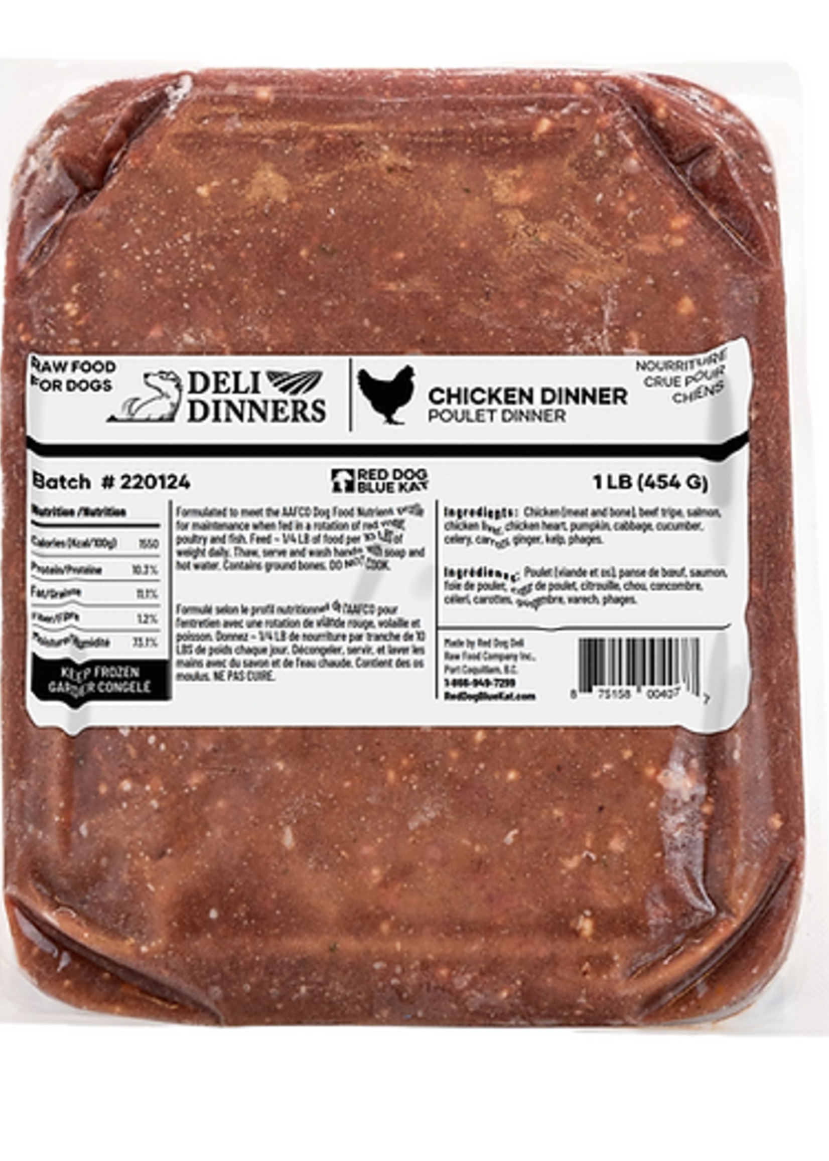 Red Dog Blue Kat© Red Dog Blue Kat© Deli Dinners Chicken 1lb