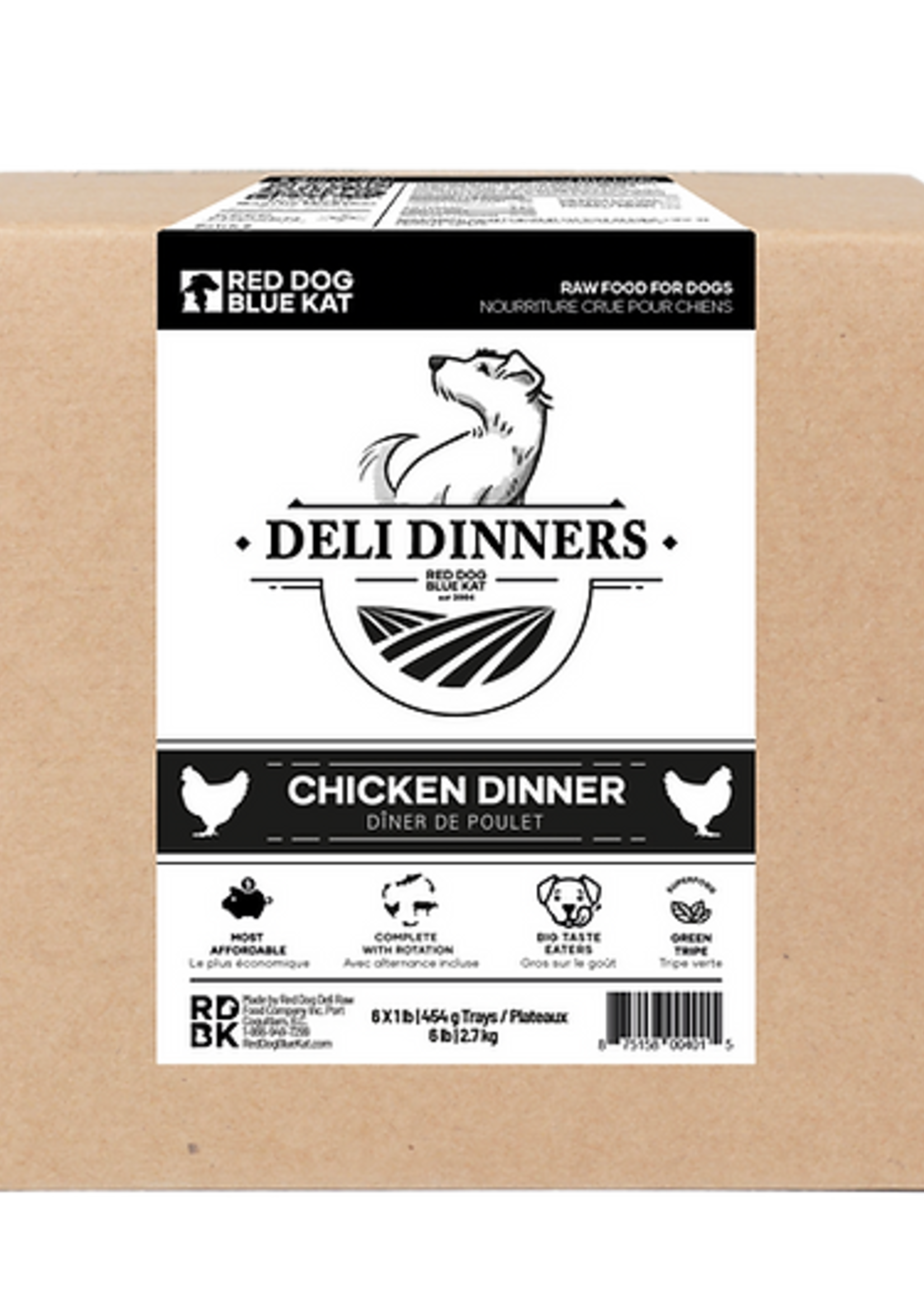 Red Dog Blue Kat© Red Dog Blue Kat© Deli Dinners Chicken 1lb