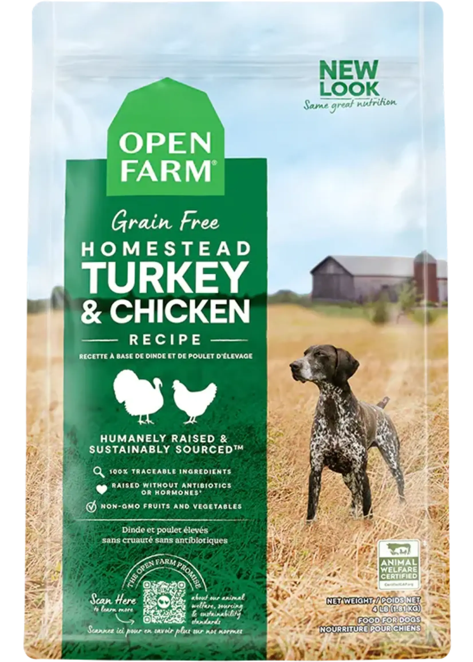 Open Farm® Open Farm® Homestead Turkey & Chicken 11lbs
