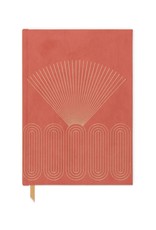 DESIGNWORKS INK Terracotta Radiant Rays Journal