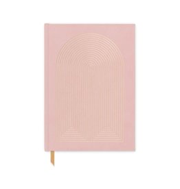 DESIGNWORKS INK Pink Radiant Rainbow Journal