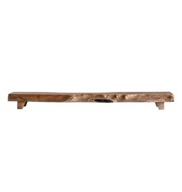 Tray Pedestal Madre De Cacao Wood 36 X 10 X 3.5