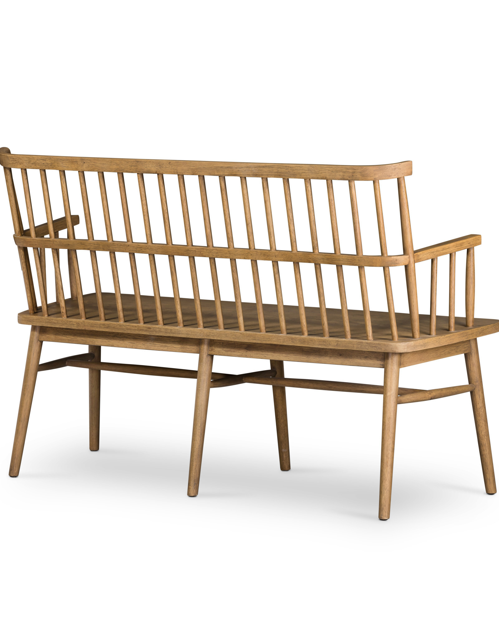 oak wood bench on Bench Aspen Sandy Oak Plaza