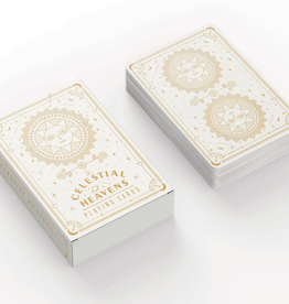 DESIGNWORKS INK Playing Cards Celestial Heavens Ivory