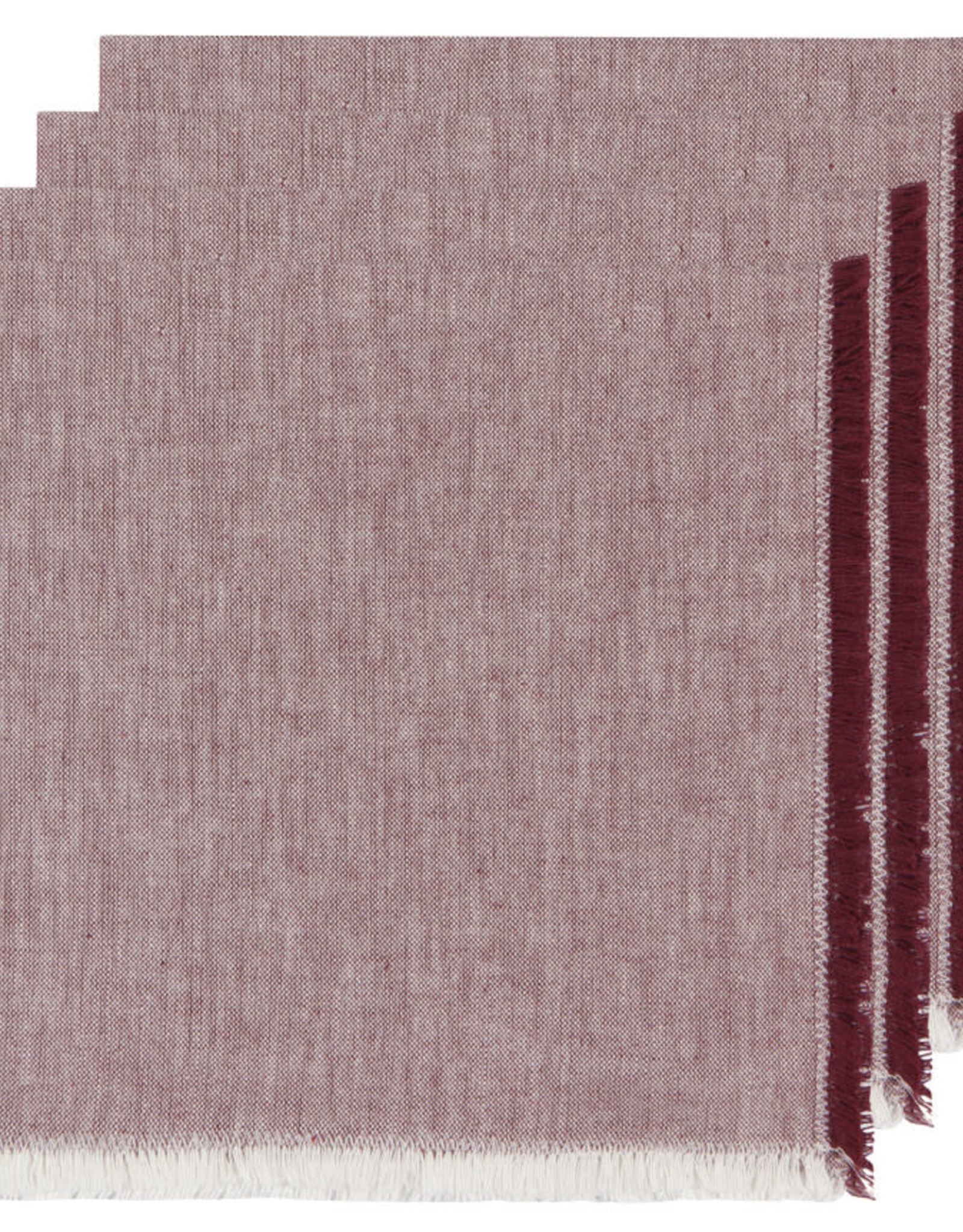Napkin Cloth 18x18 Inch Heirloom Wine Purple Red
