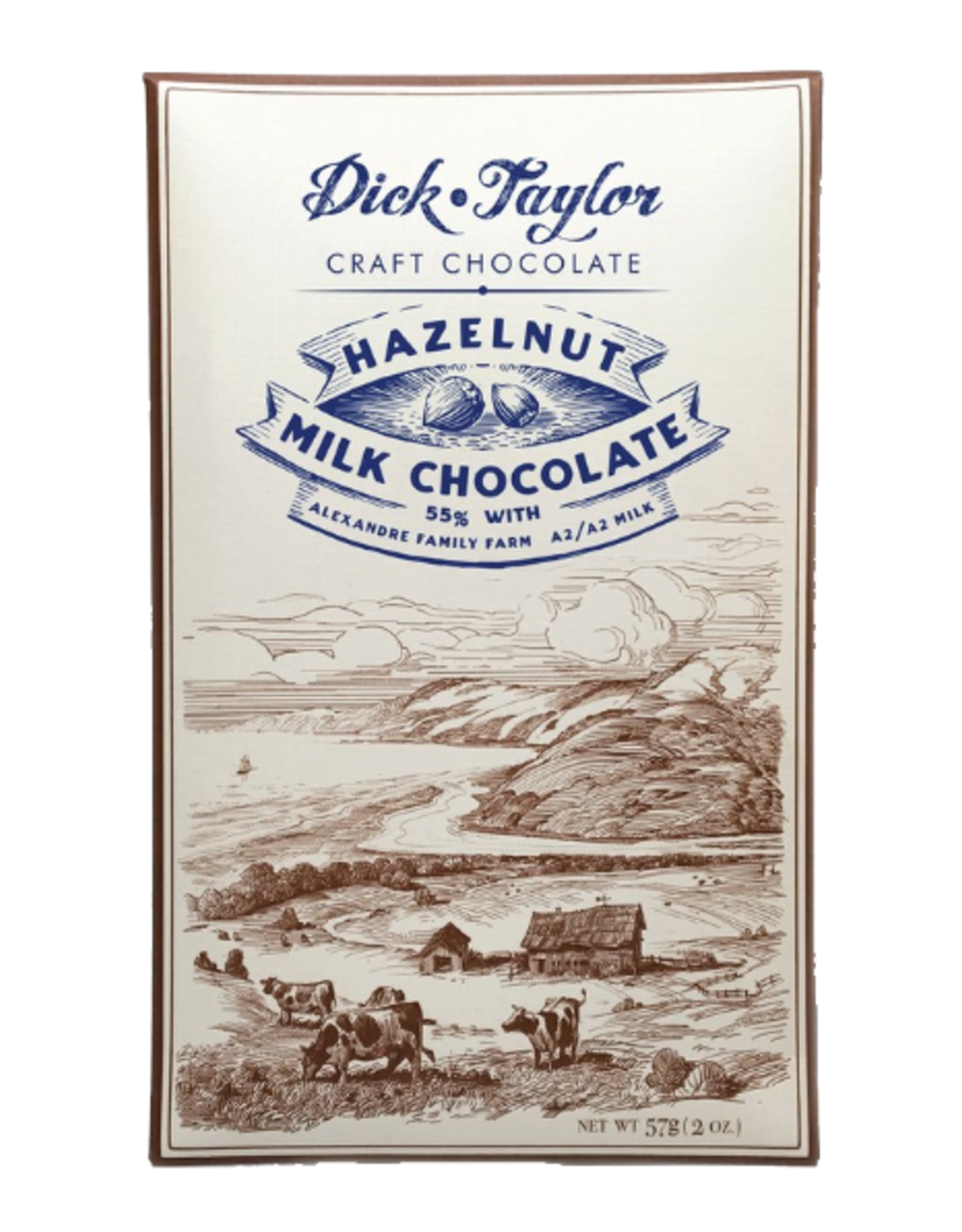 DICK TAYLOR Candy Chocolate Bar Hazelnut Milk