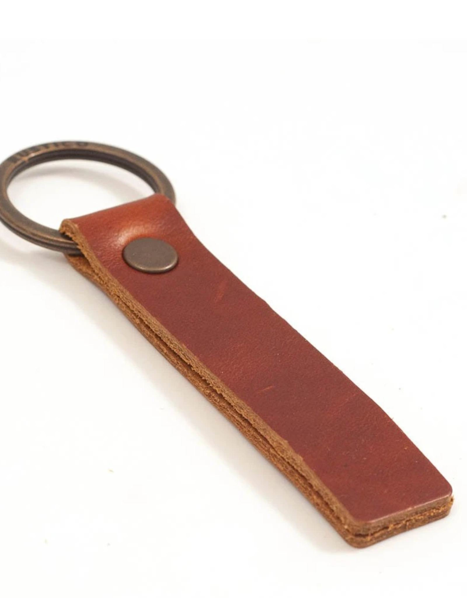Keychain Leather Fob Loop Saddle