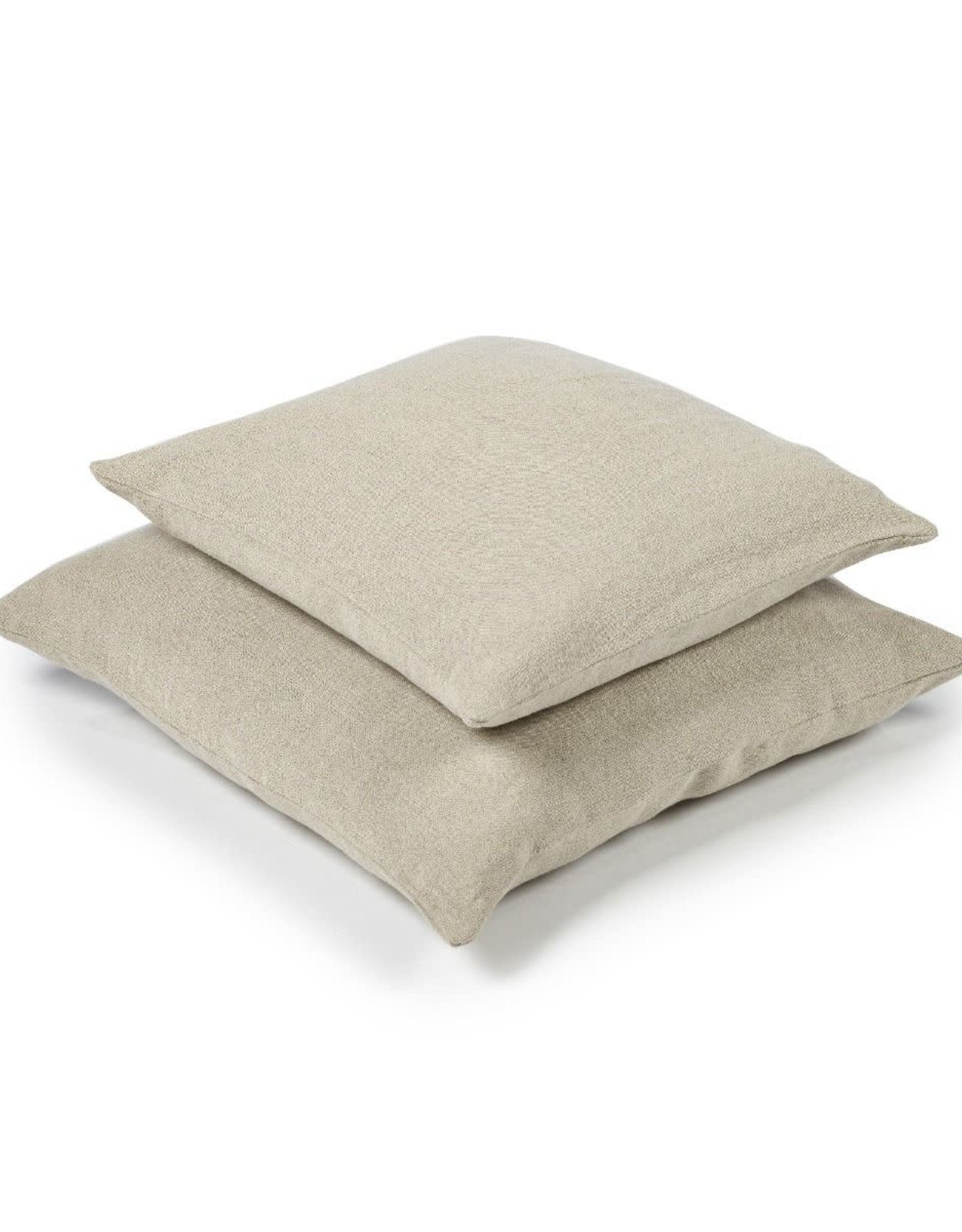 LIBECO LAGAE Pillow Hudson Flax 25x25
