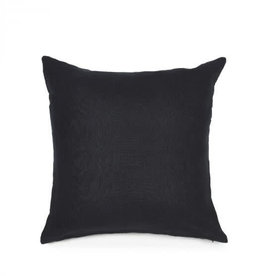 LIBECO LAGAE Pillow Hudson Black 20x20